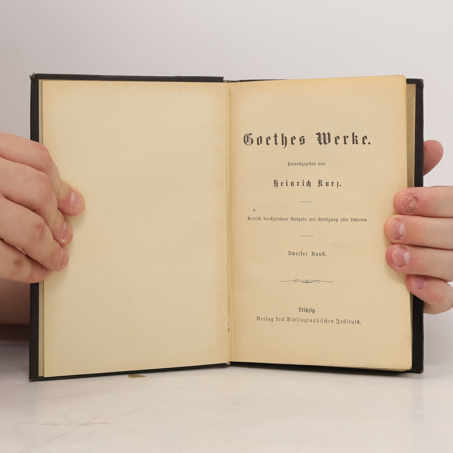 Heinrich Kurz Goethes Werke II