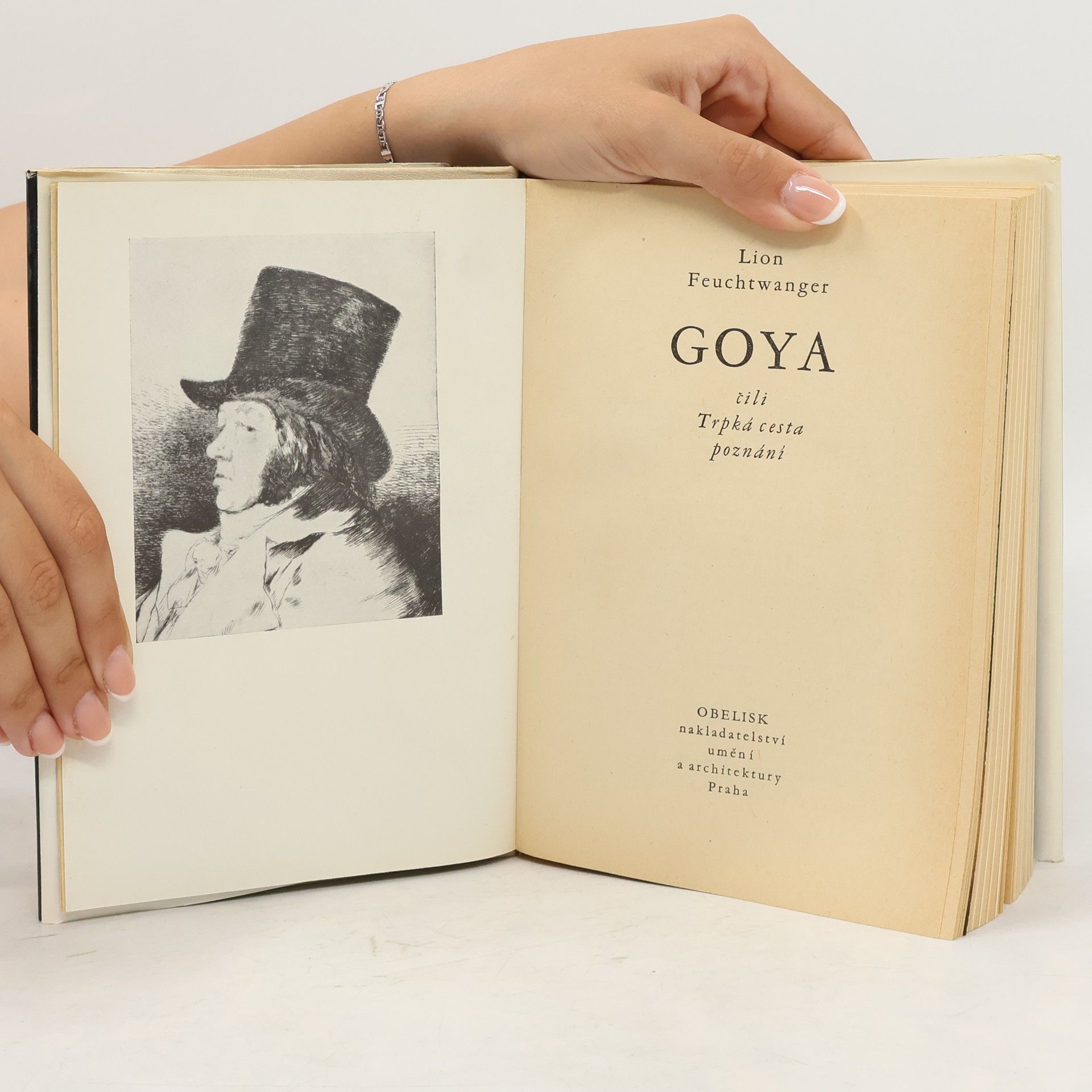 Lion Feuchtwanger Goya čili Trpká cesta poznání