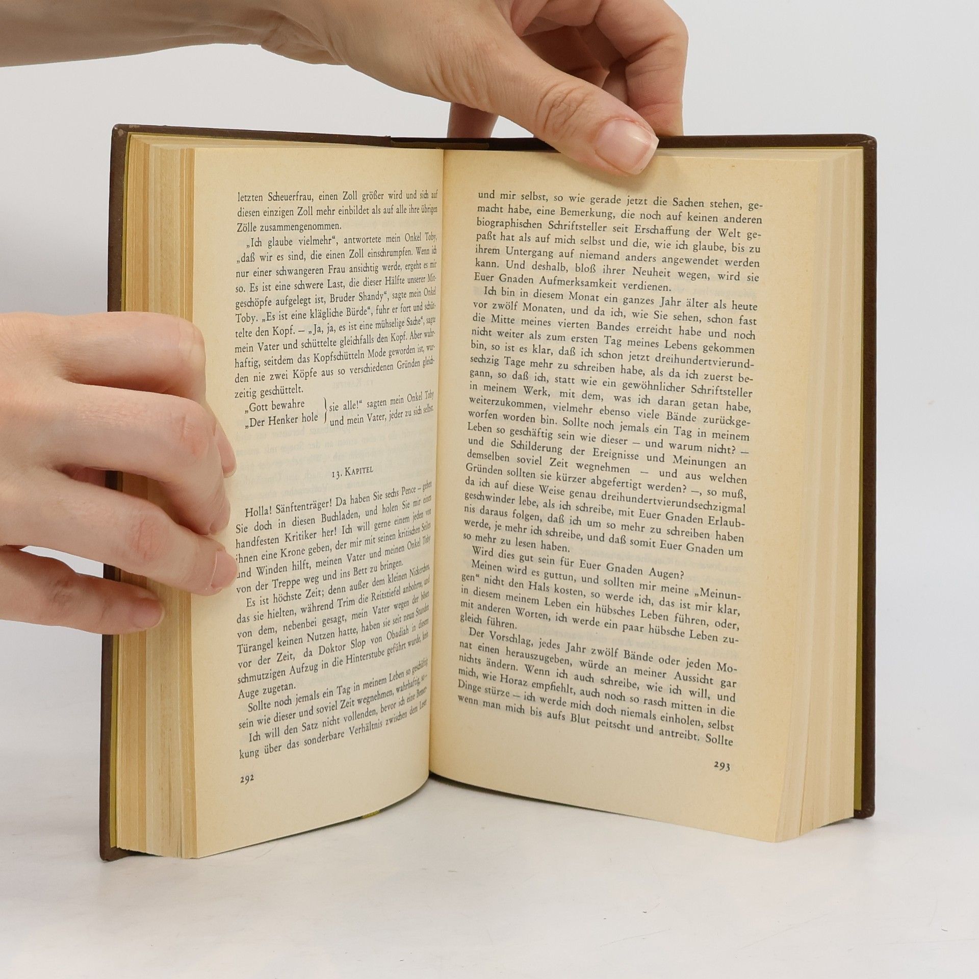Laurence Sterne Das Leben und die Meinungen des Tristram Shandy