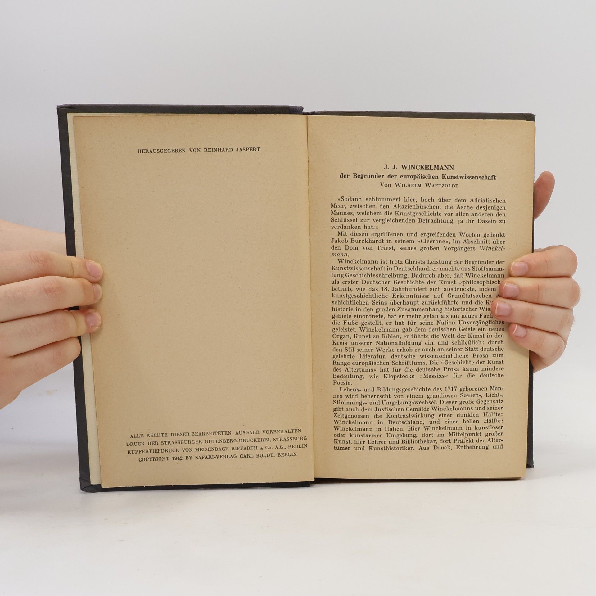 Johann Joachim Winckelmann Geschichte der Kunst des Altertums