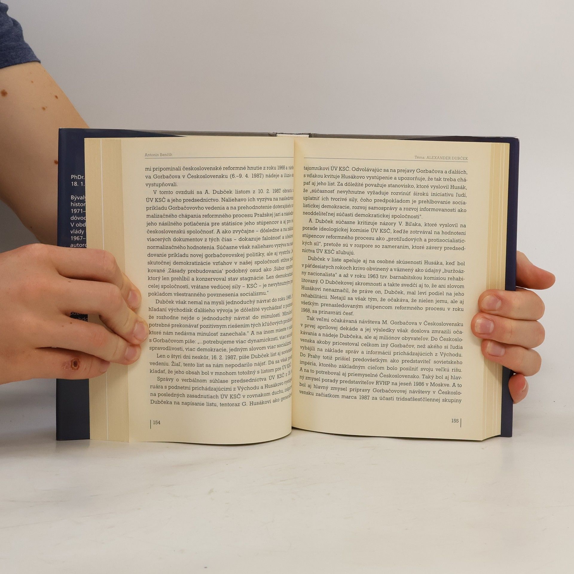 Antonín Benčík Téma: Alexander Dubček