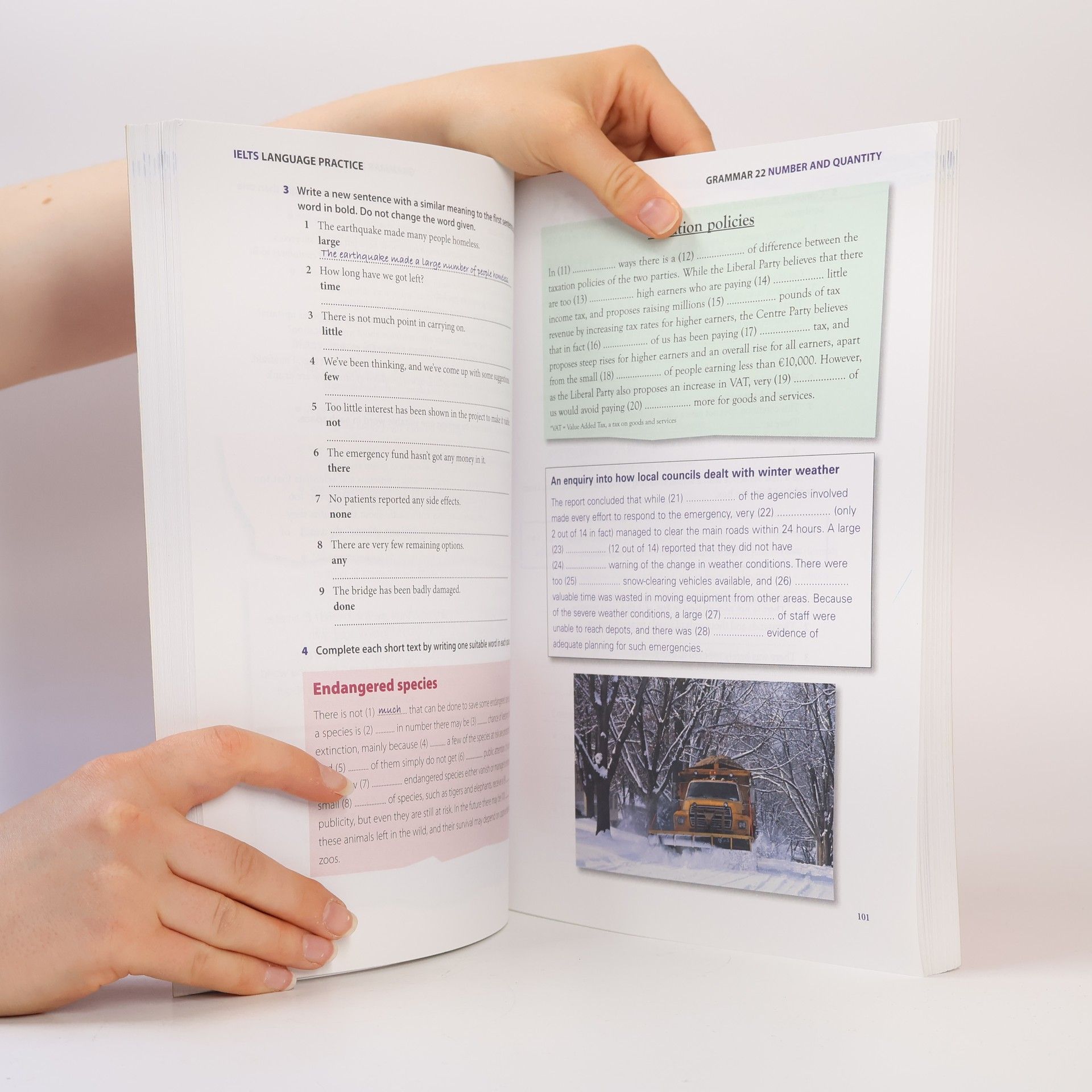 Vince Michael IELTS language practice : English grammar and vocabulary