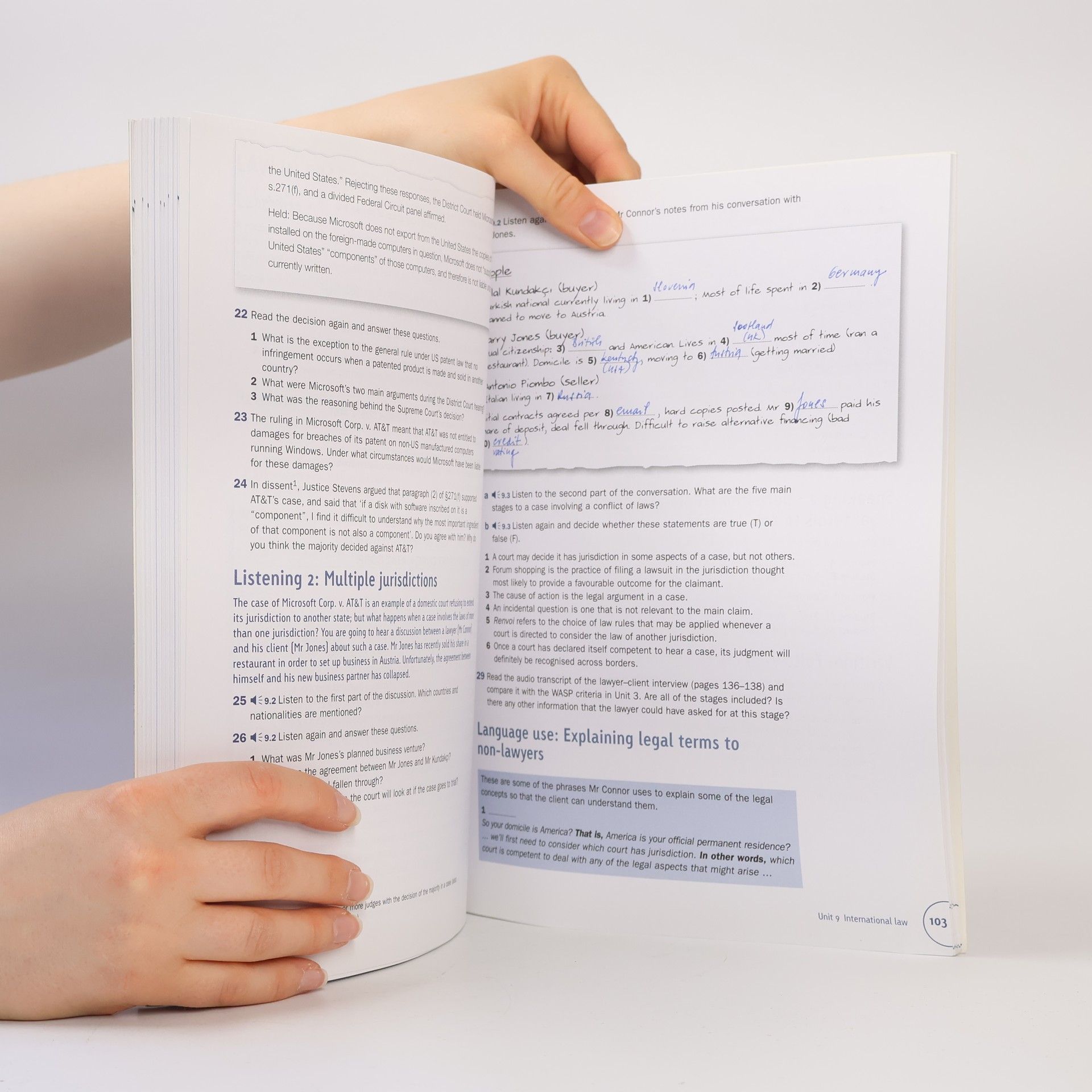 Matt Firth Introduction to International Legal English: A Course for Classroom or Self-Study use SB