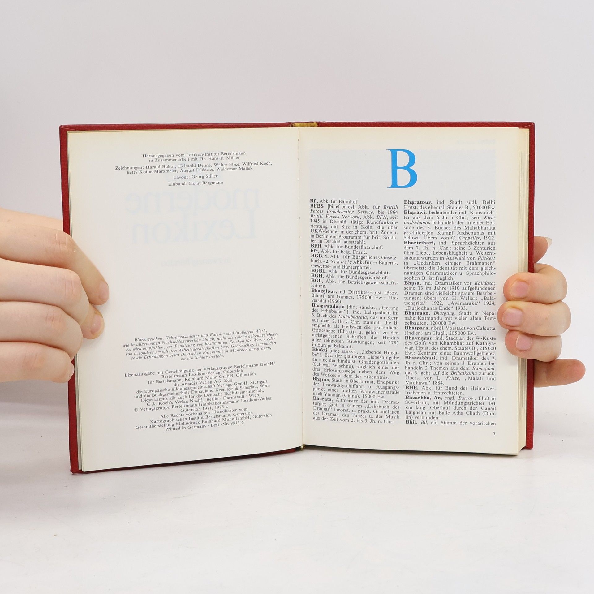 Autorenkollektiv Das moderne Lexikon 3. Bf-Cha