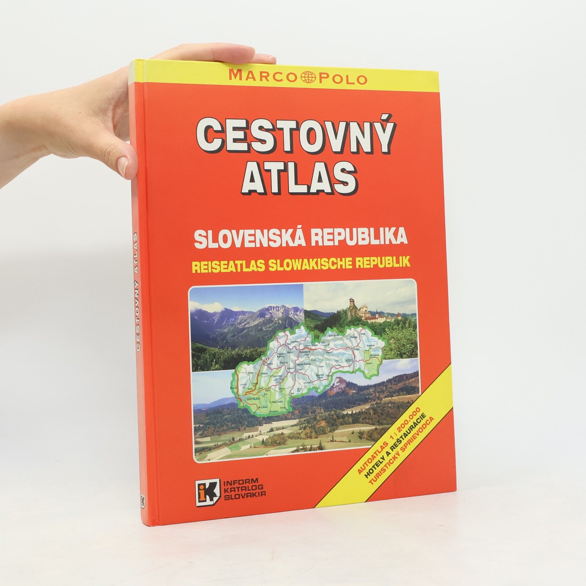 Kolektív autorov Cestovný atlas Slovenská republika