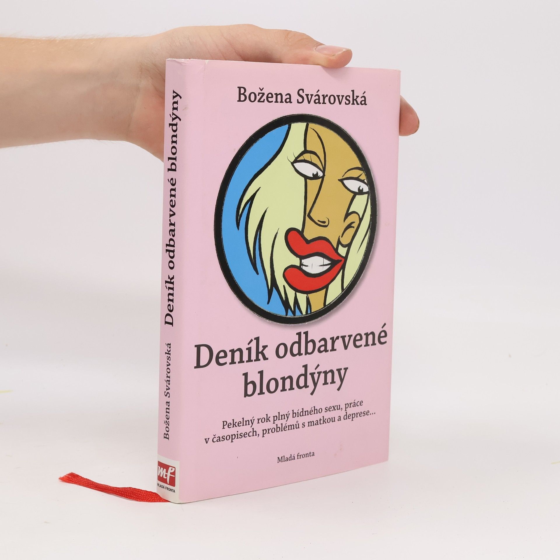 Božena Svárovská Deník odbarvené blondýny