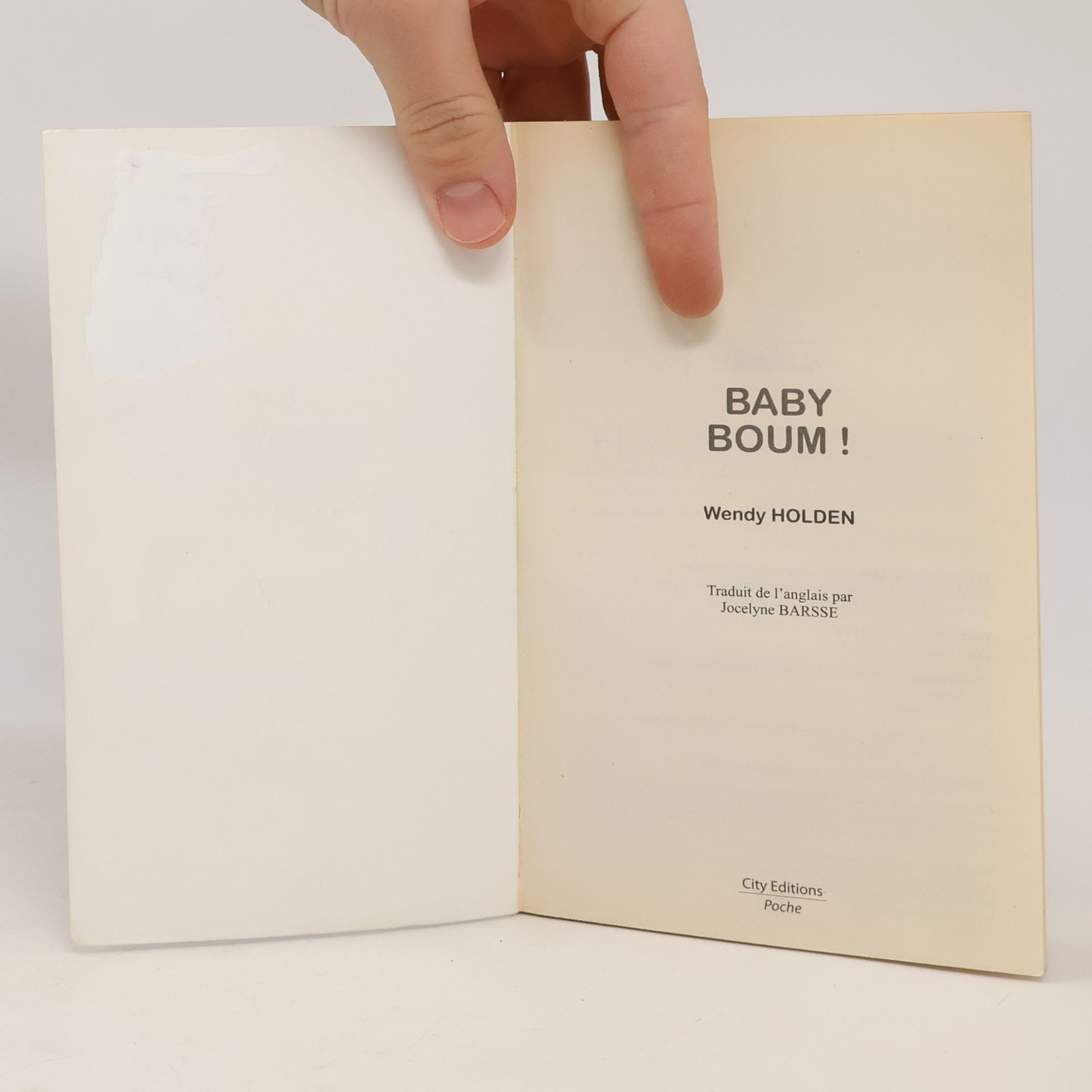 Wendy Holden Baby boom