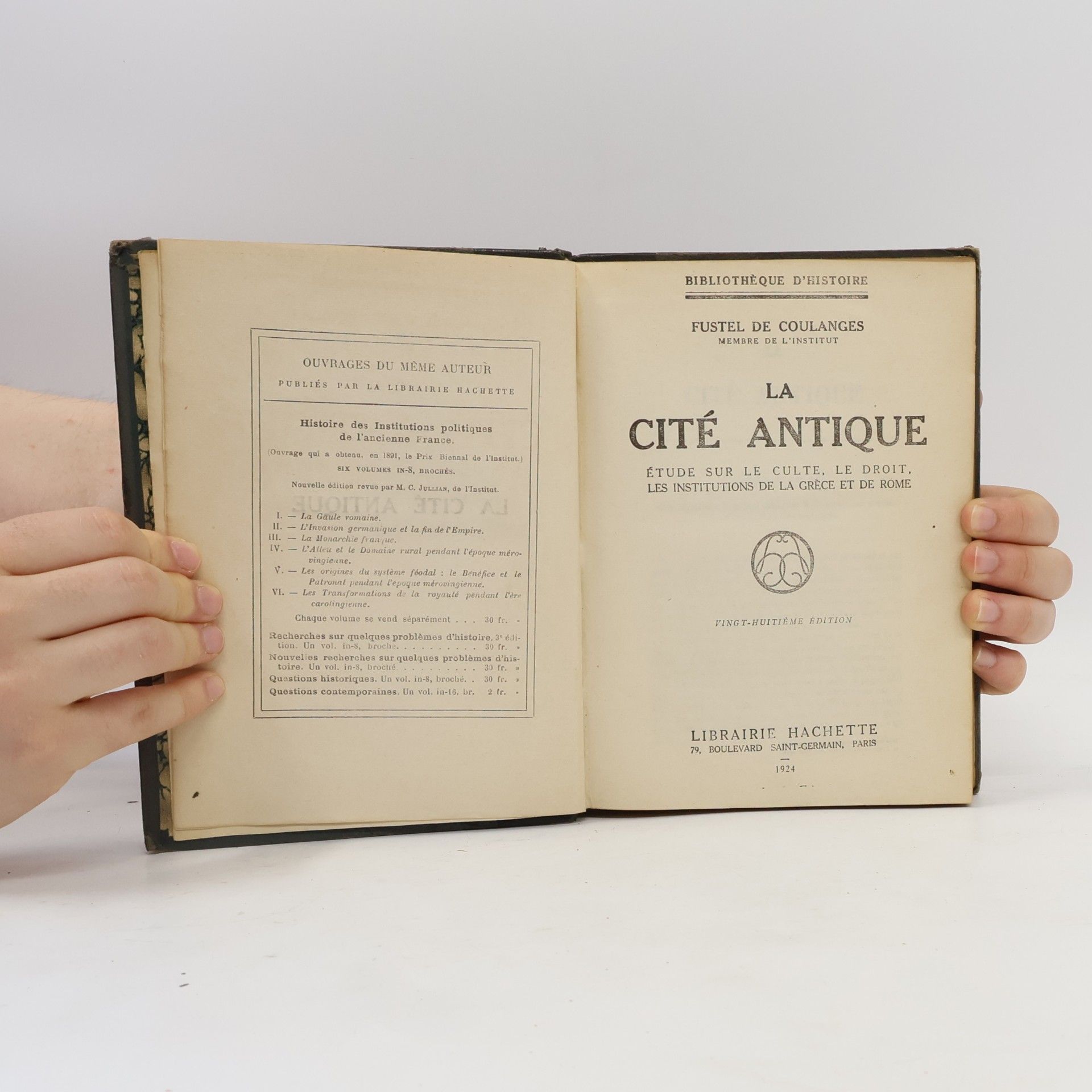 Autorenkollektiv La cité antique