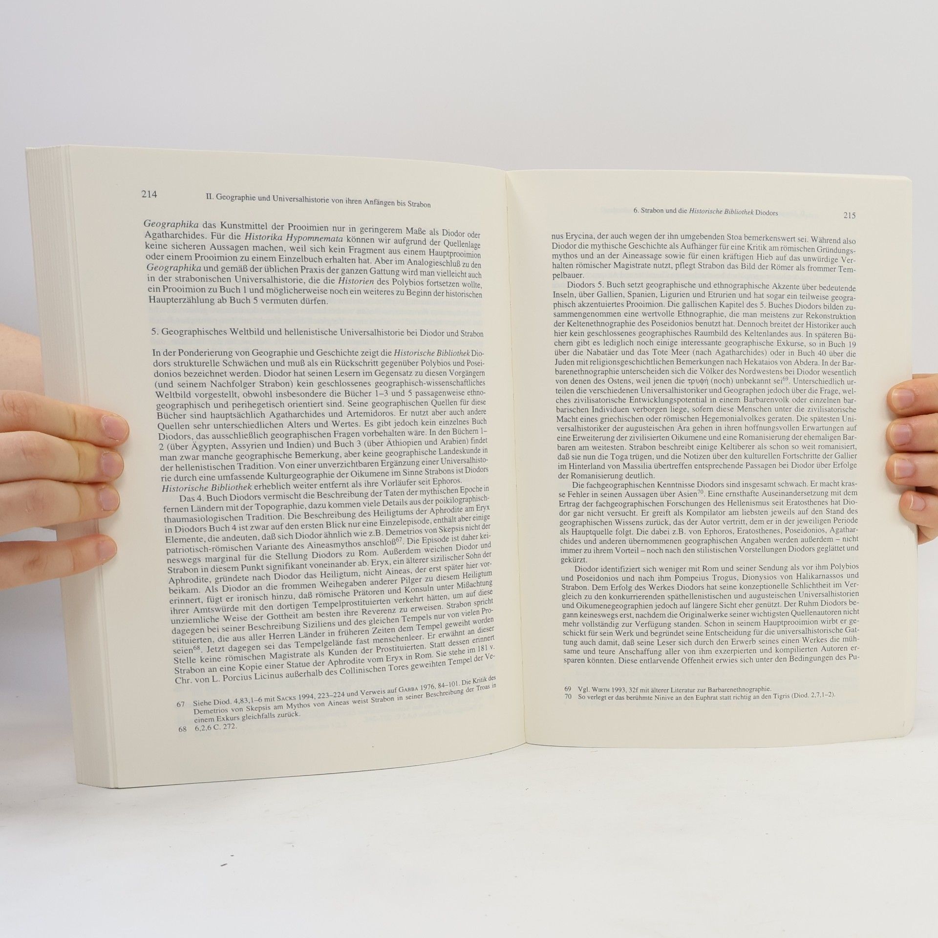 Johannes Engels Geographica Historica - 12: Augusteische Oikumenegeographie und Universalhistorie im Werk Strabons von Amaseia