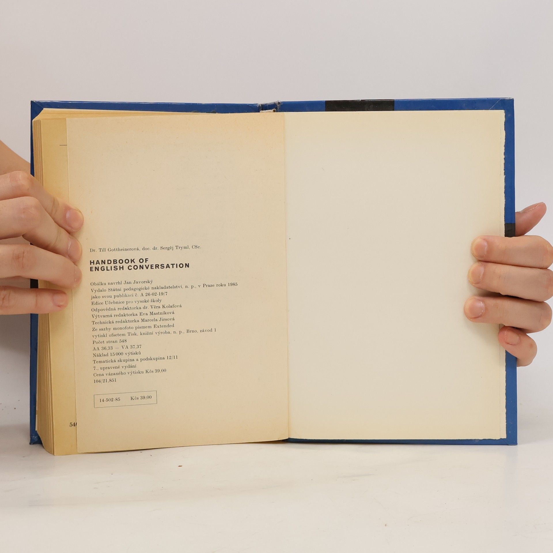 Till Gottheiner Handbook of English Conversation