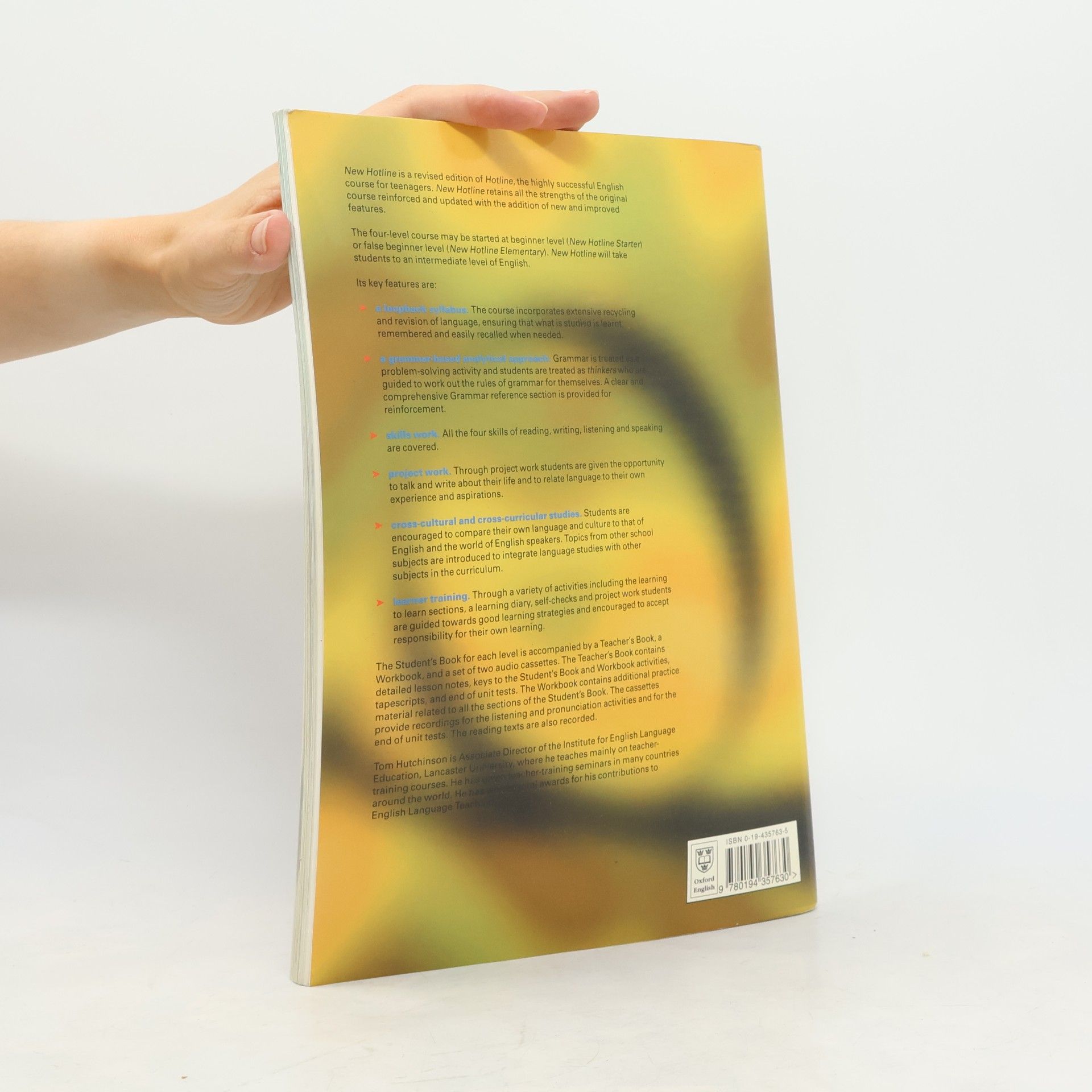 Tom Hutchinson New hotline : Pre-intermadiate student's book