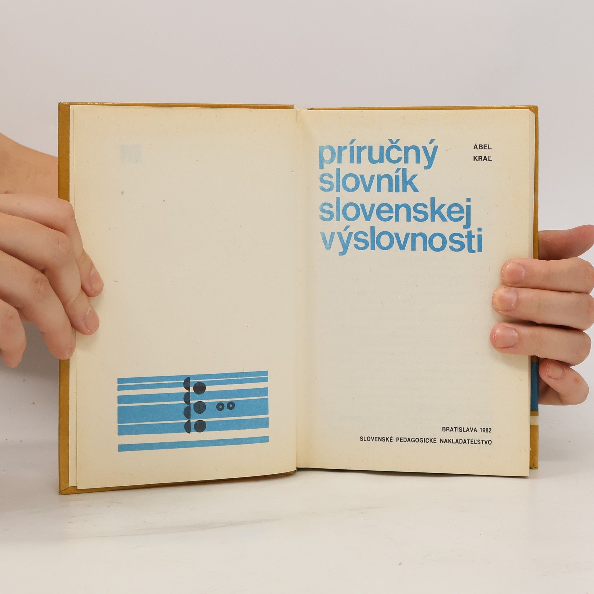 Ábel Kráľ Príručný slovník slovenskej výslovnosti