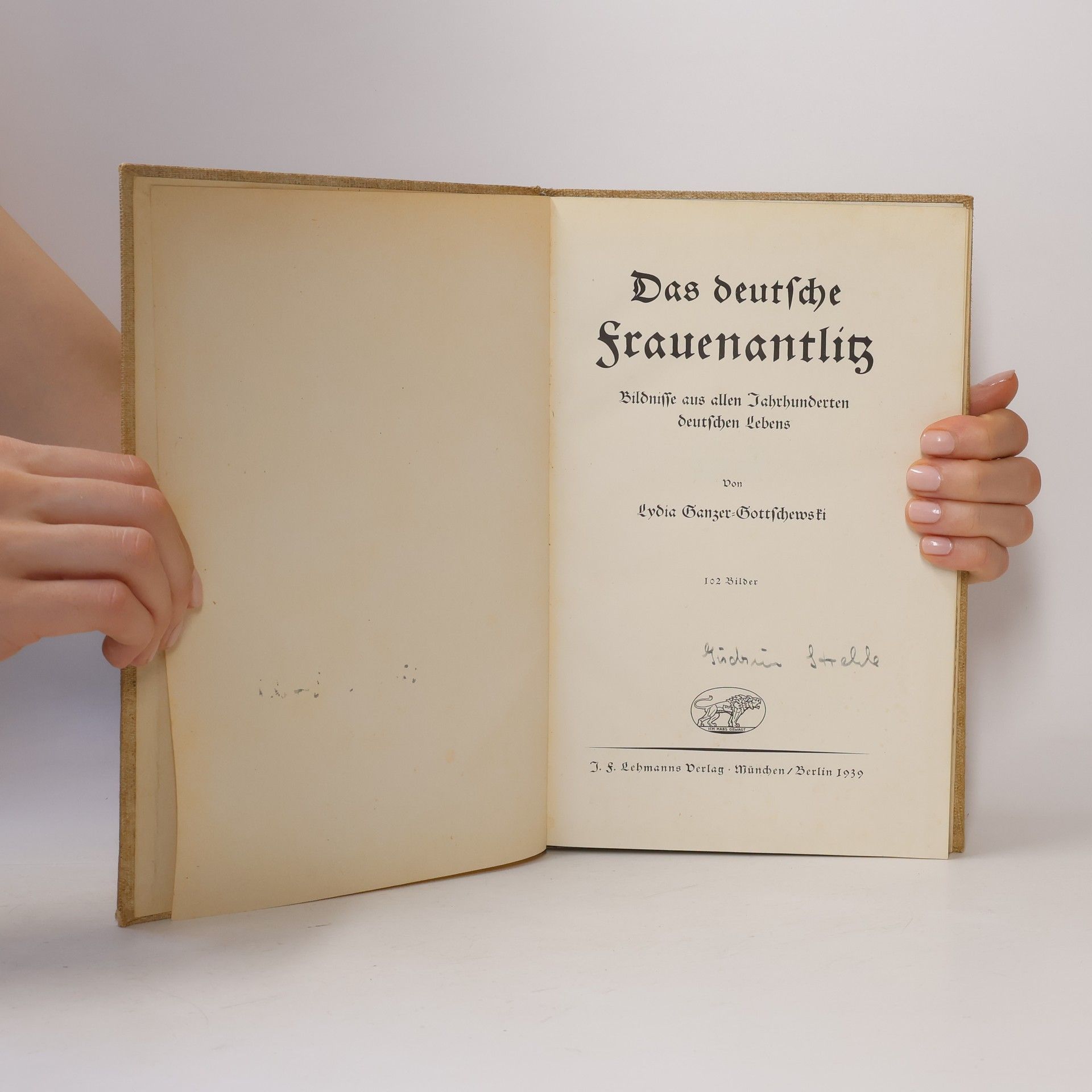 Lydia Ganzer-Gottschewski Das deutsche Frauenantlitz