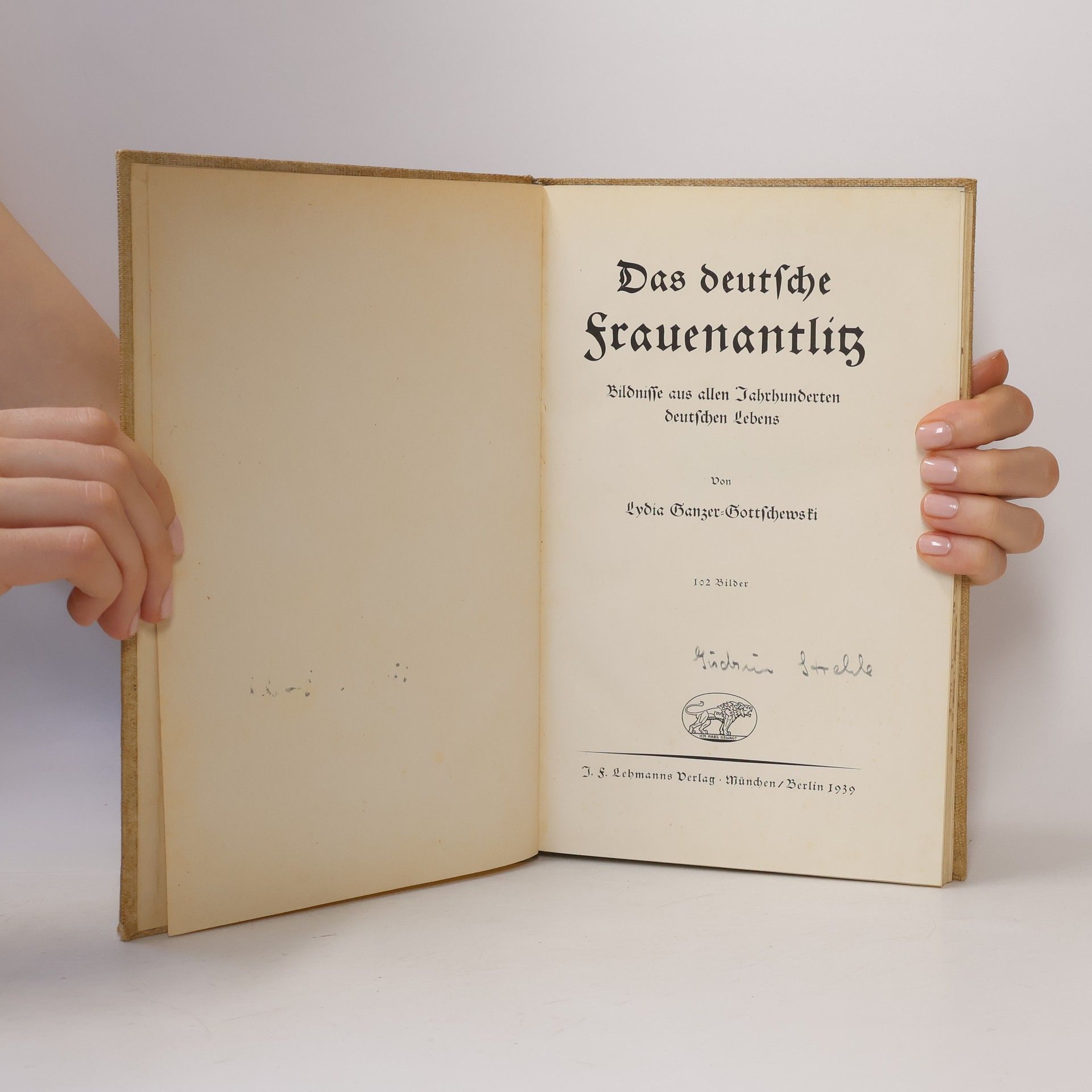 Lydia Ganzer-Gottschewski Das deutsche Frauenantlitz