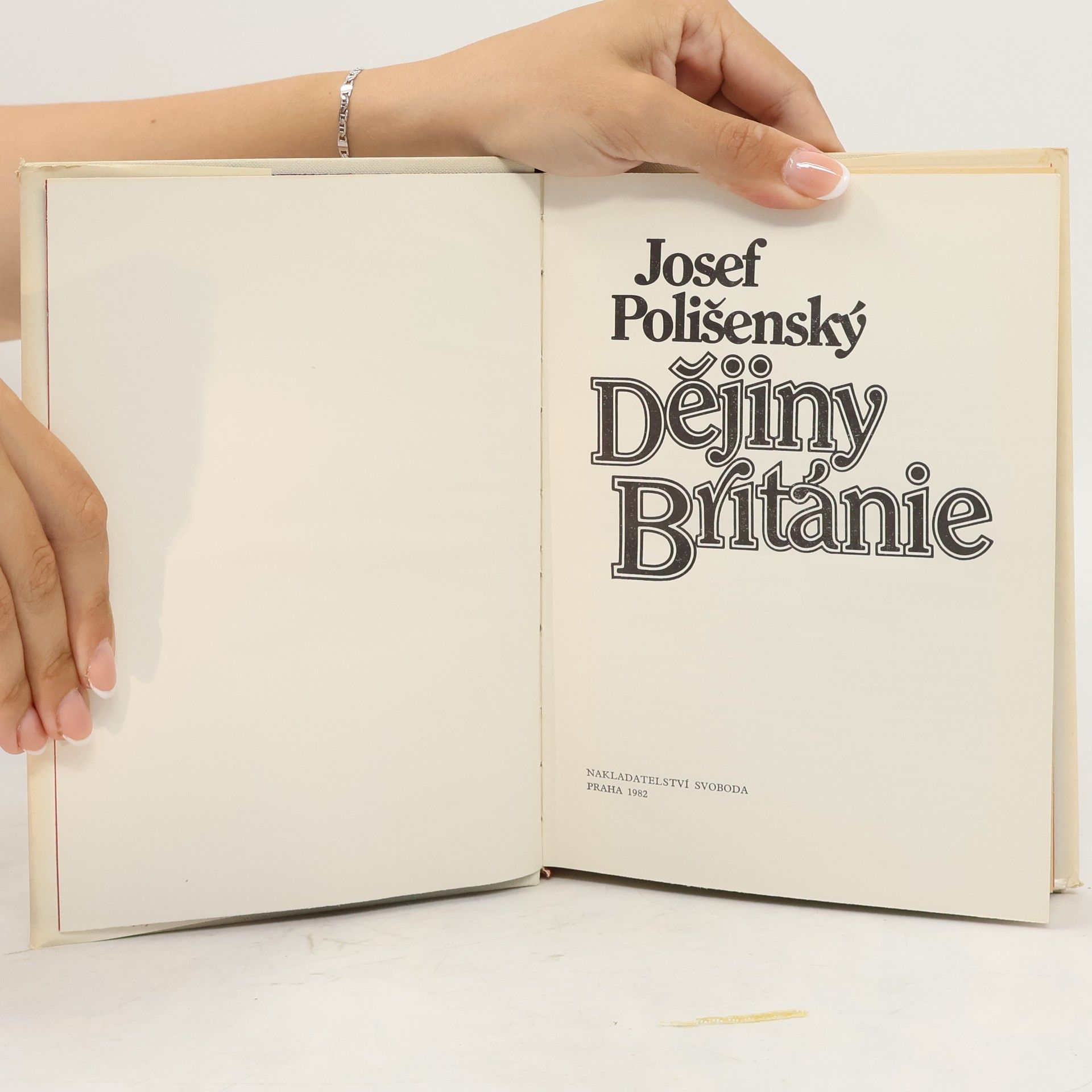 Josef Polišenský Dějiny Británie