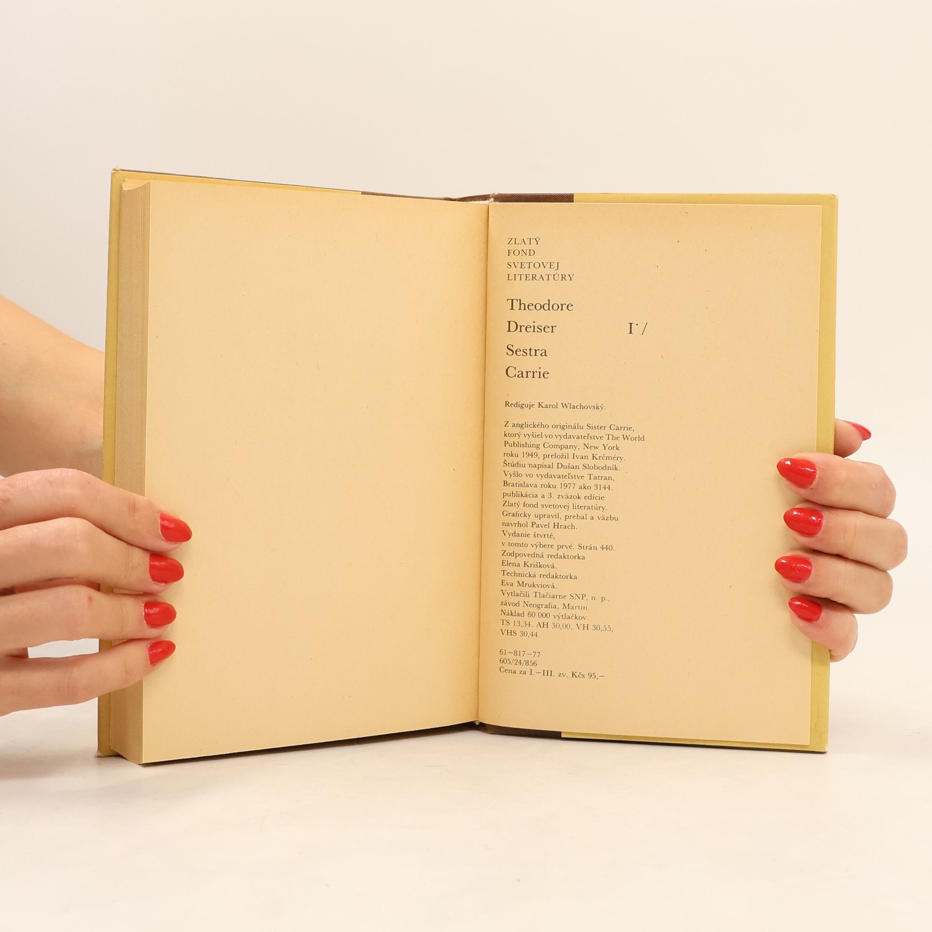 Theodore Dreiser Sestra Carrie