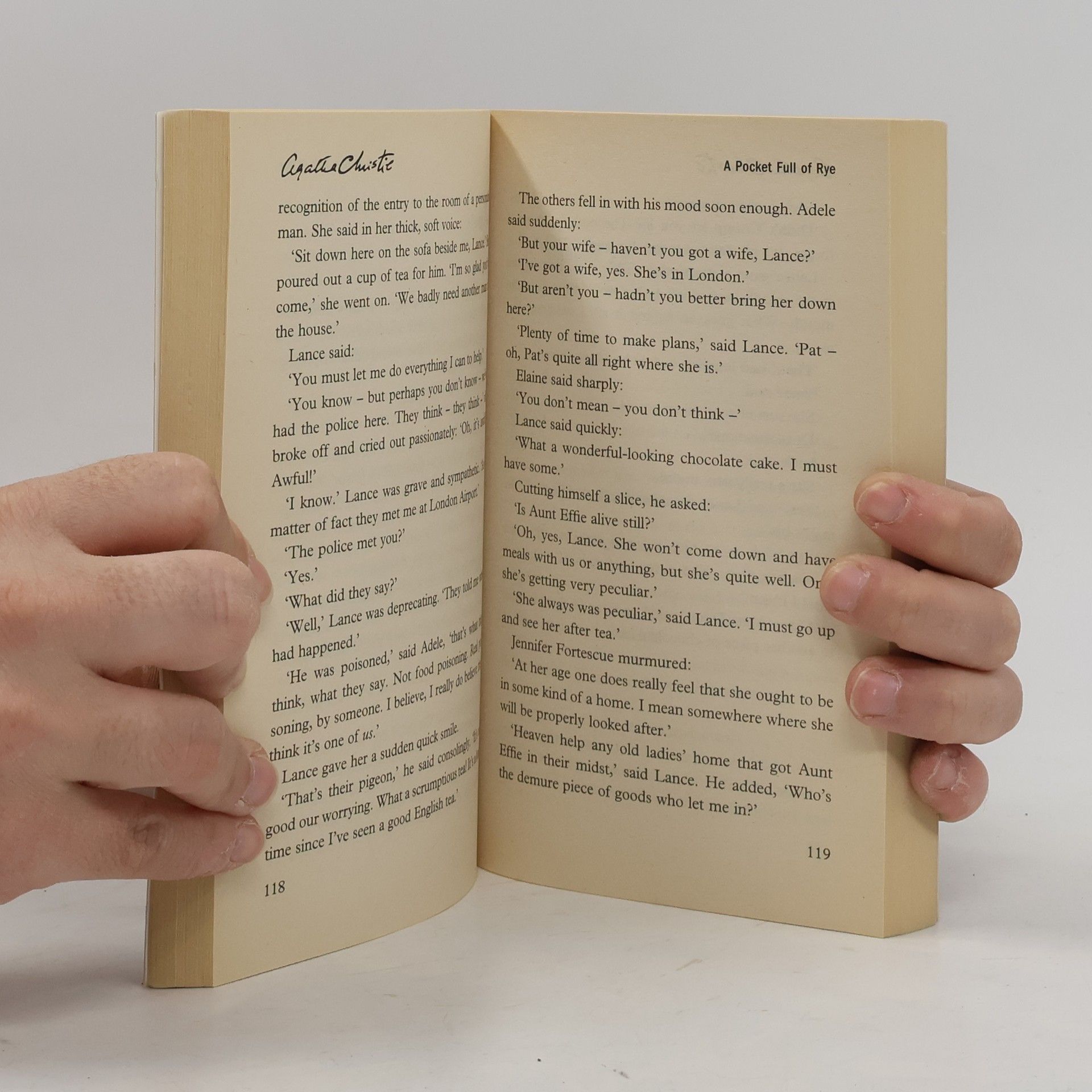 Agatha Christie A pocket full of rye