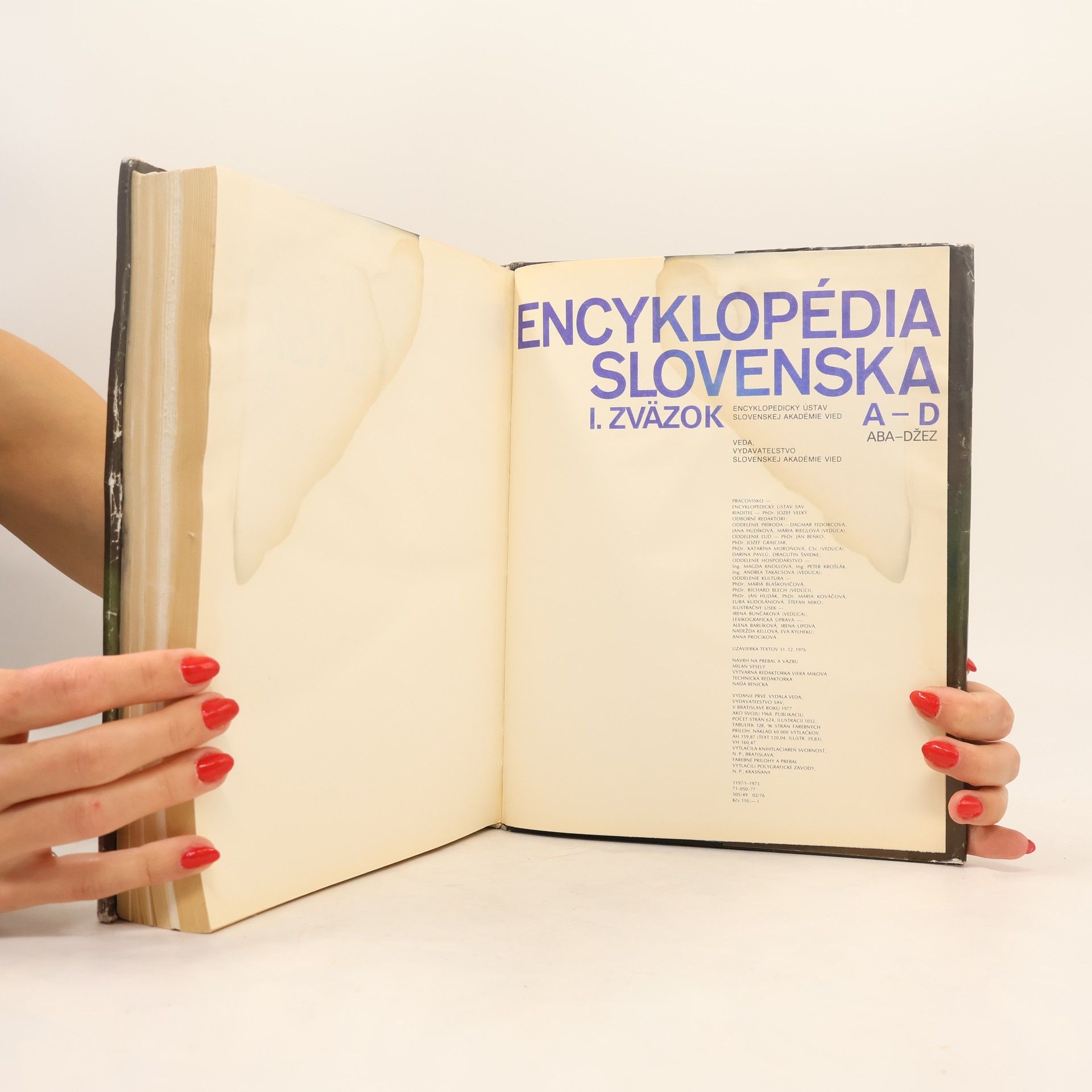 Kolektív autorov Encyklopédia Slovenska I. A-D