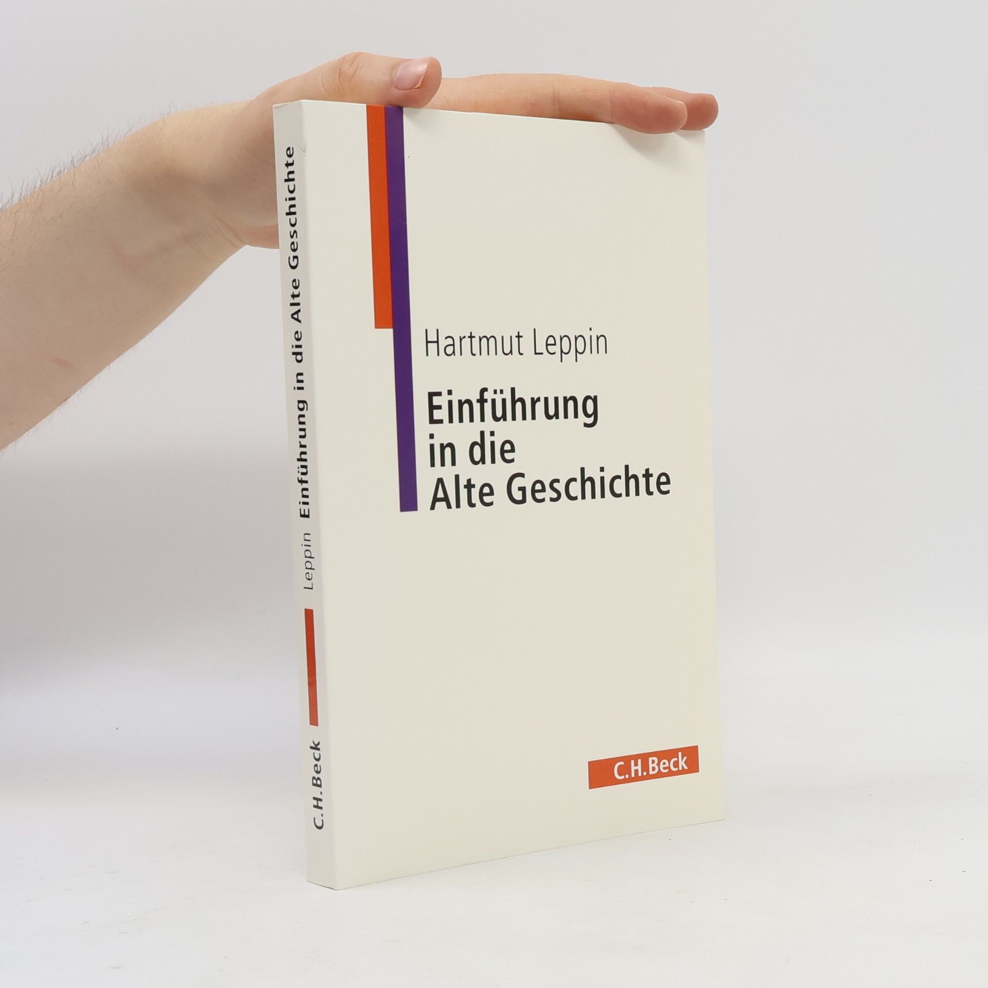 Hartmut Leppin C. H. Beck Studium: Einführung in die Alte Geschichte