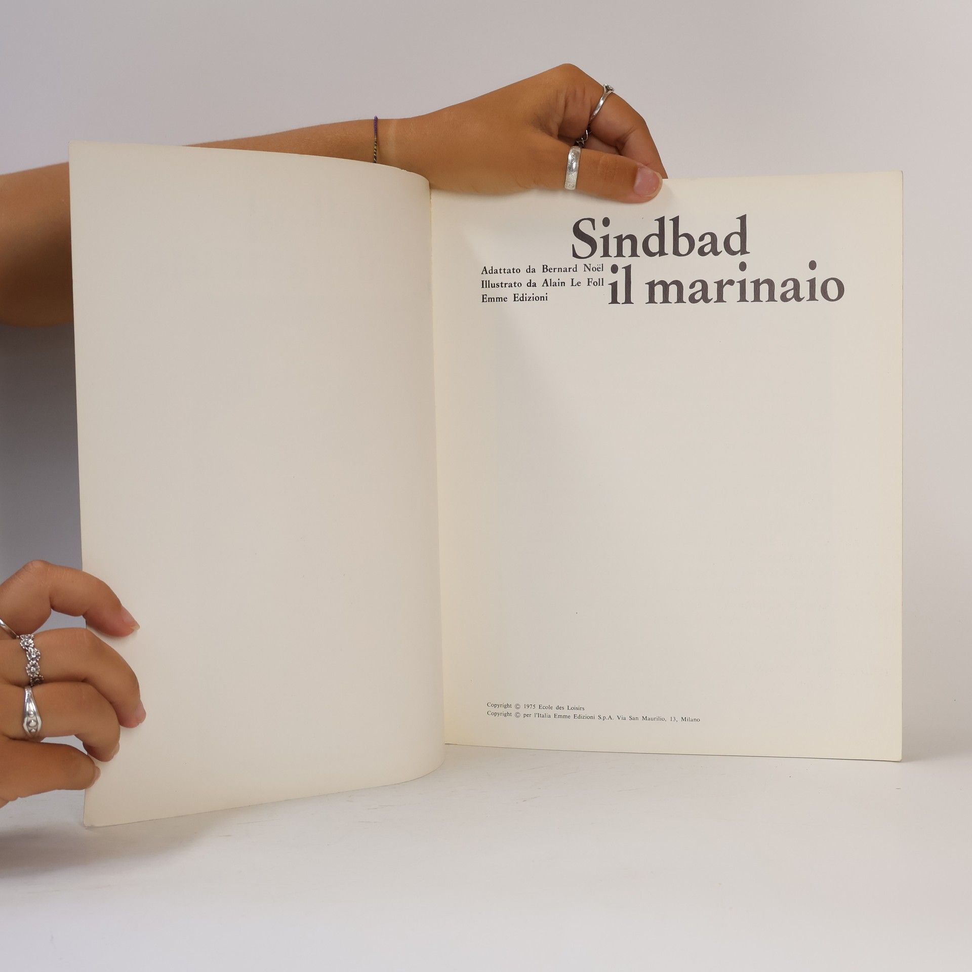 Bernard Noël Sindbad il marinaio