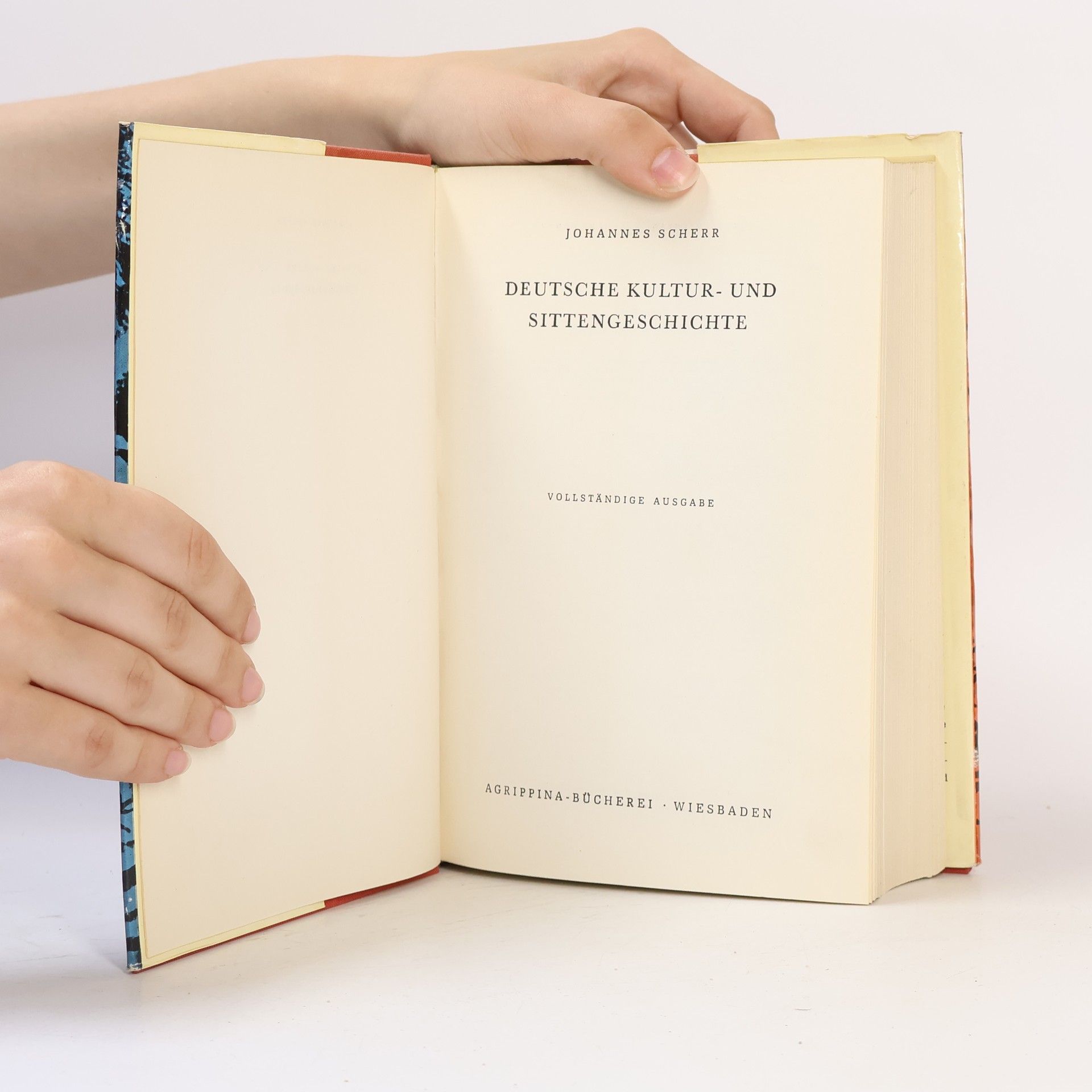 Johannes Scherr Deutsche Kultur und Sittengeschichte