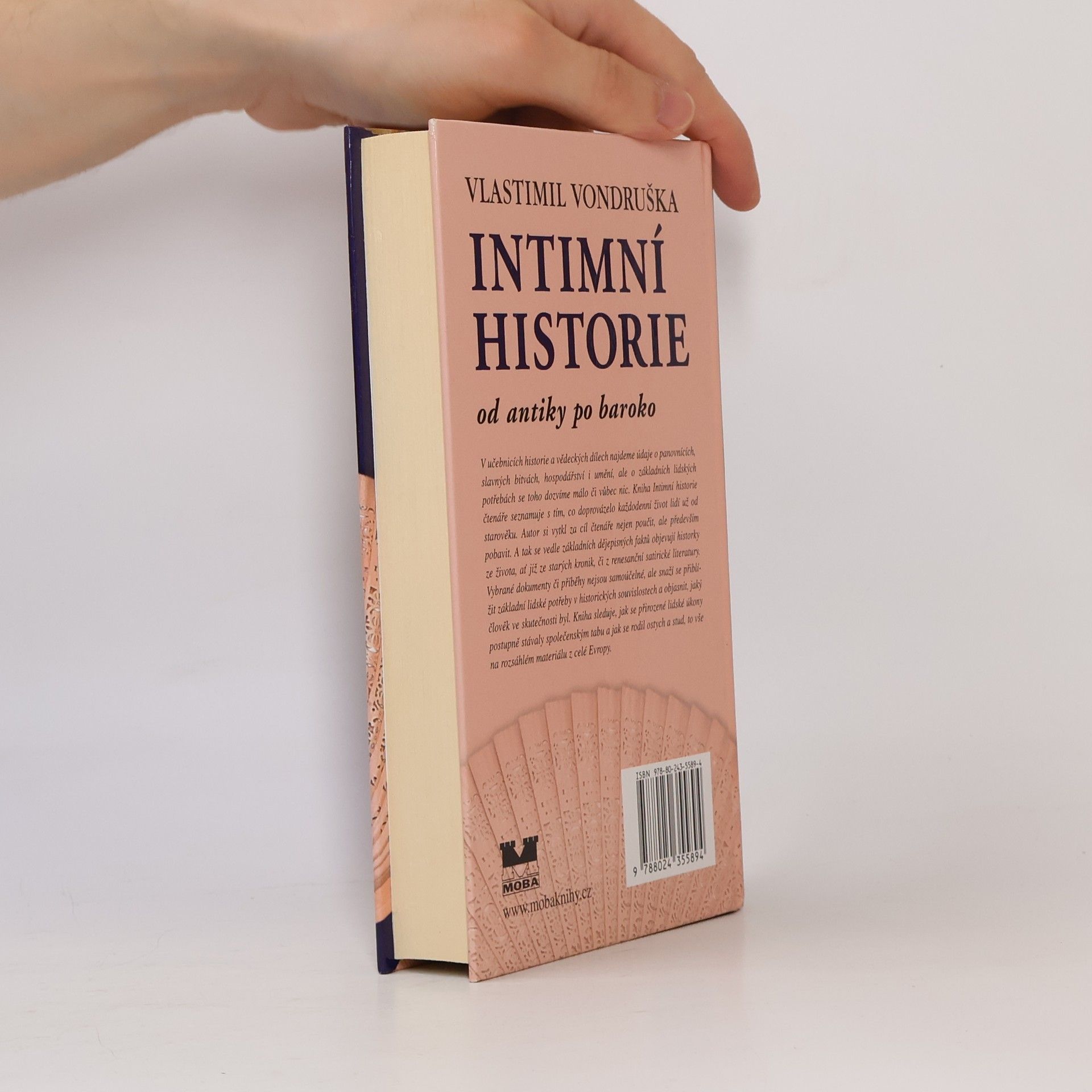 Vlastimil Vondruška Intimní historie od antiky po baroko