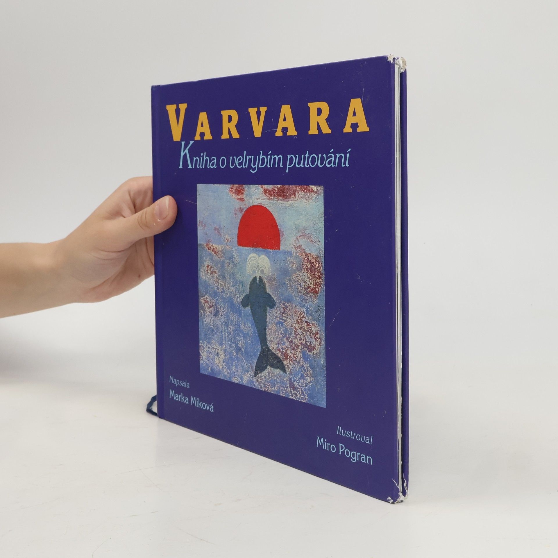 Marka Míková Varvara: kniha o velrybím putování