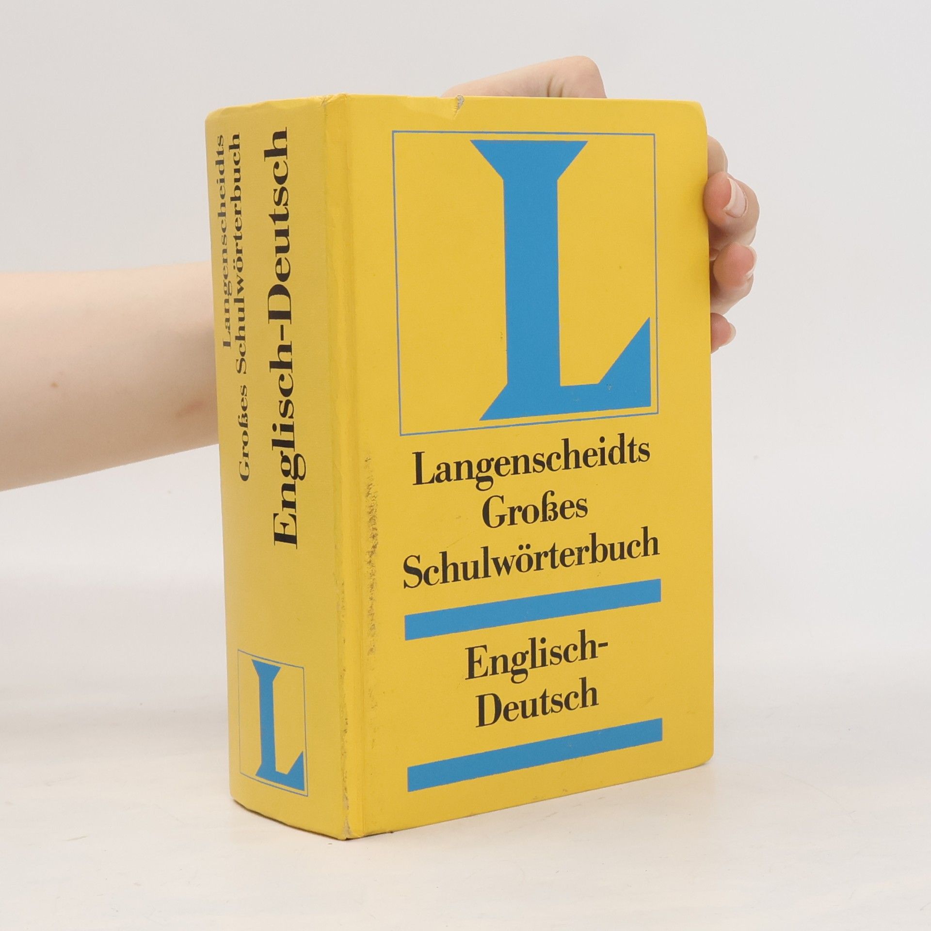 Heinz Messinger Langenscheidts großes Schulwörterbuch Englisch-Deutsch