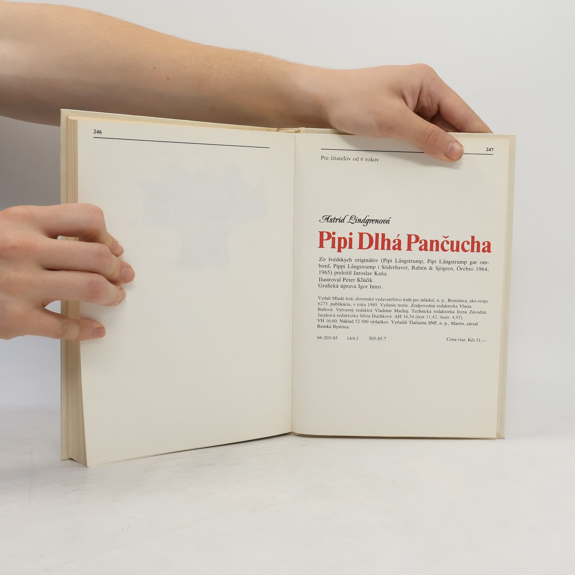 Astrid Lindgren Pipi Dlhá Pančucha