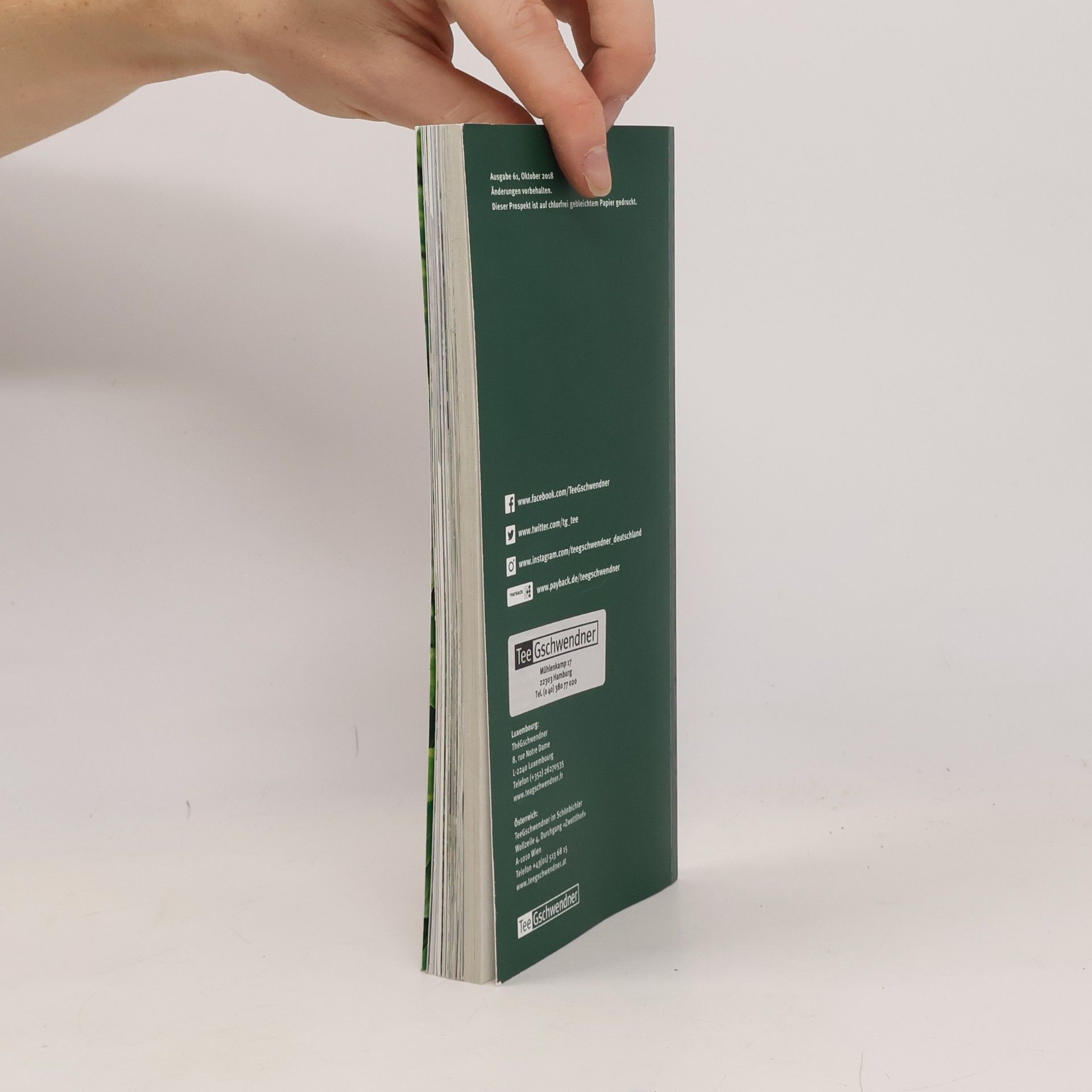 Various authors Teebuch 61