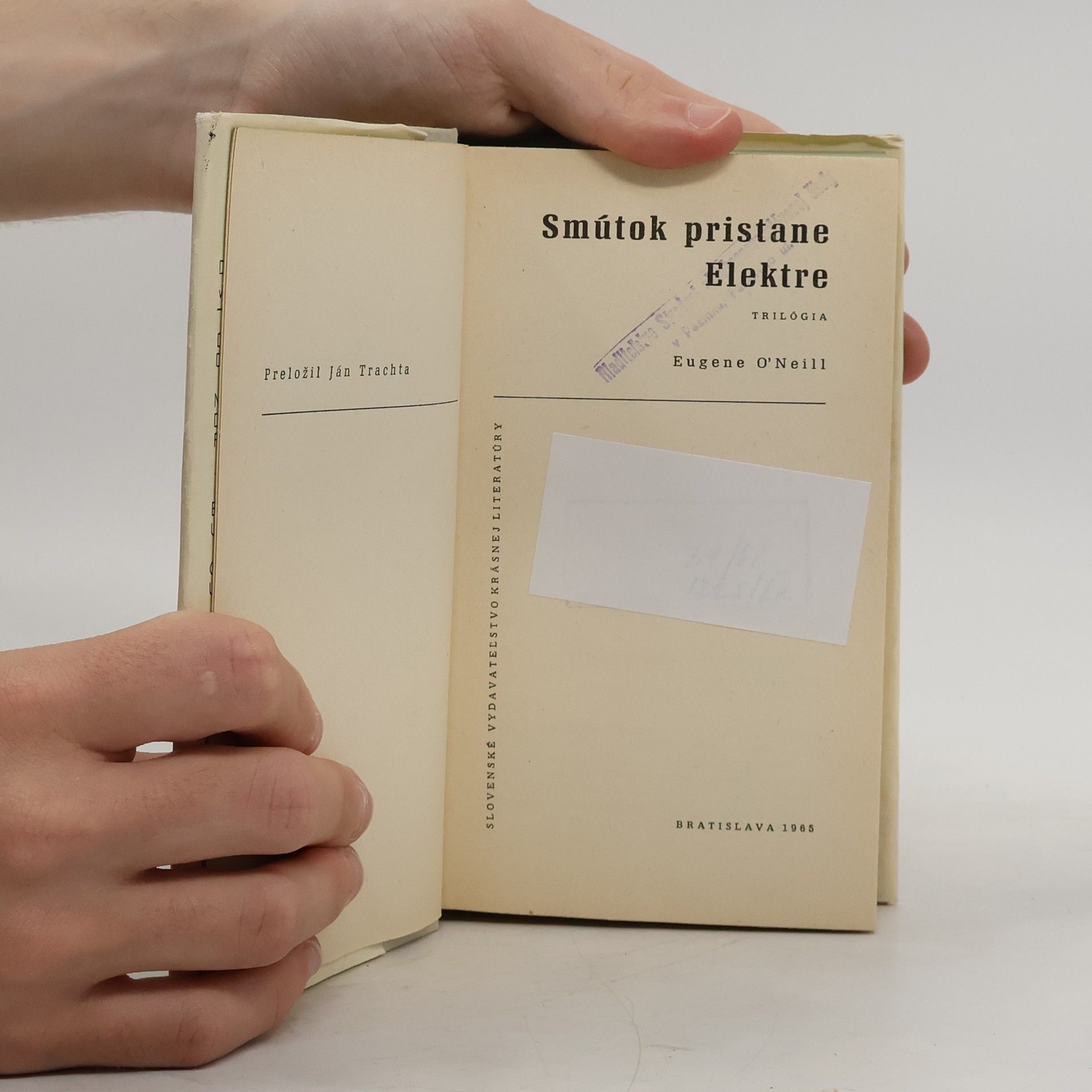 Eugene O’Neill Smútok pristane Elektre