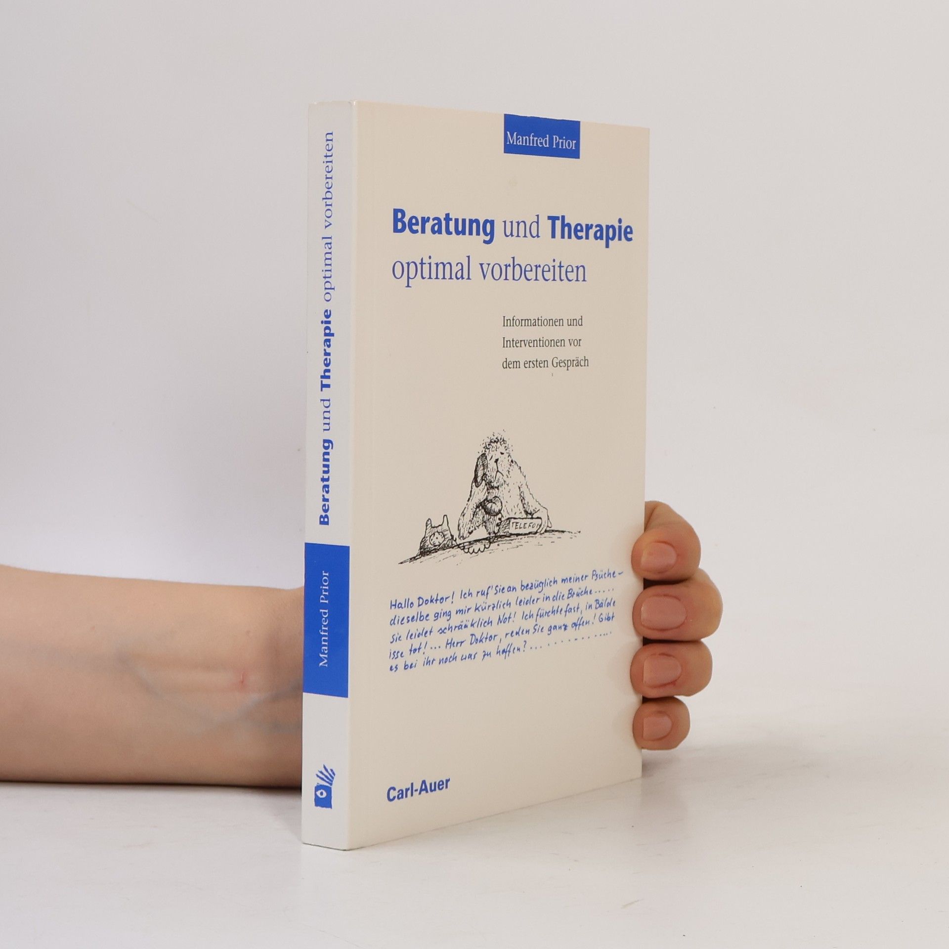 Manfred Prior Beratung und Therapie optimal vorbereiten