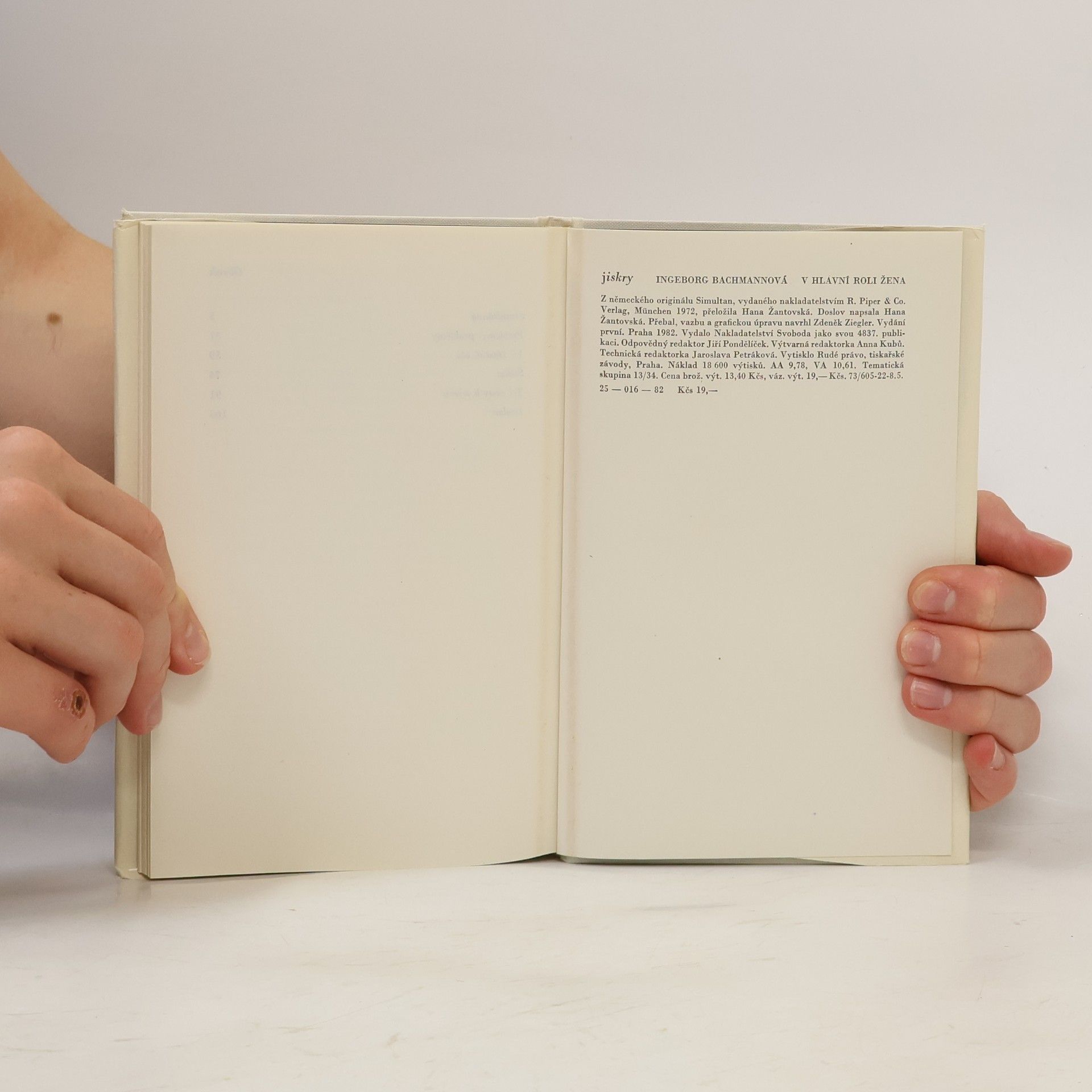 Ingeborg Bachmann V hlavní roli žena