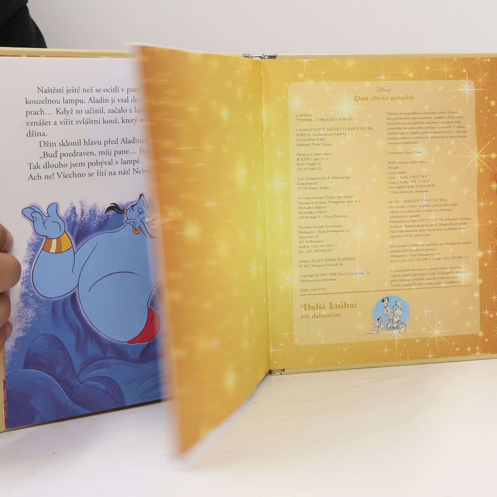 Autores varios Zlatá sbírka pohádek 6. Aladin