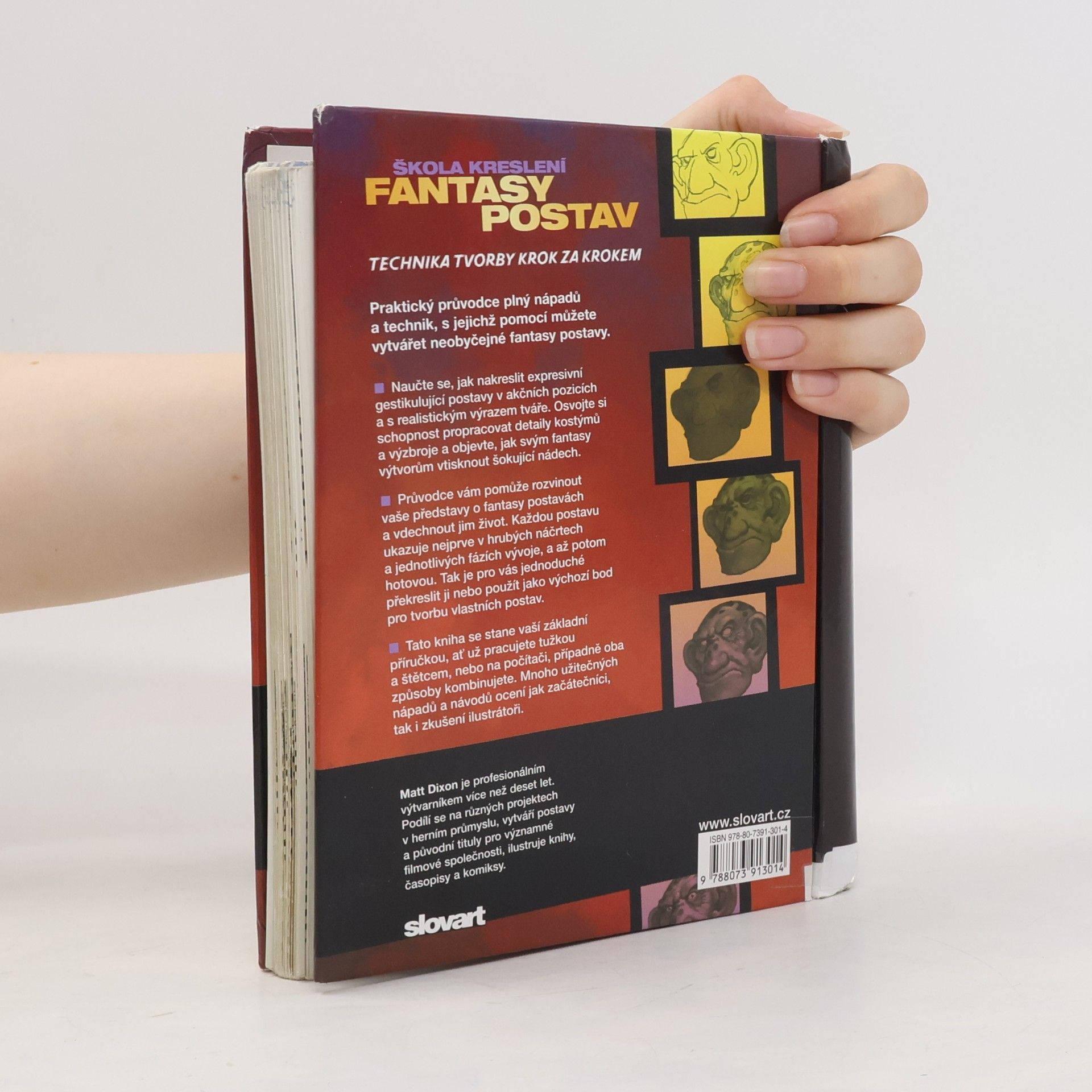 Matt Dixon Škola kreslení fantasy postav