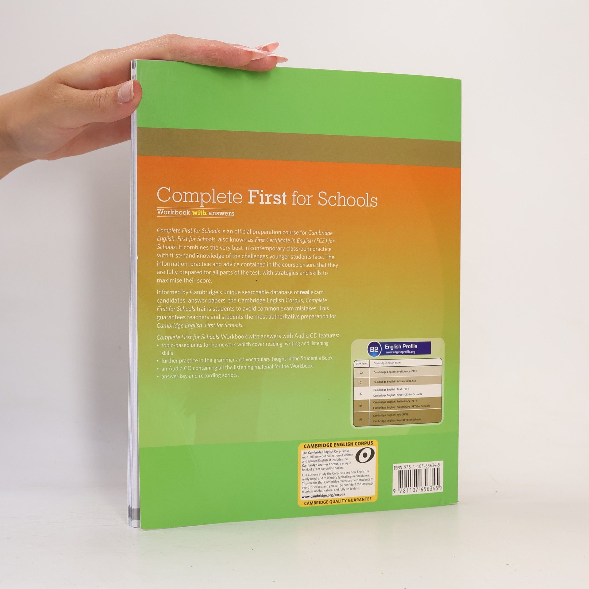 Barbara Thomas Complete first for schools. Workbook with Answers