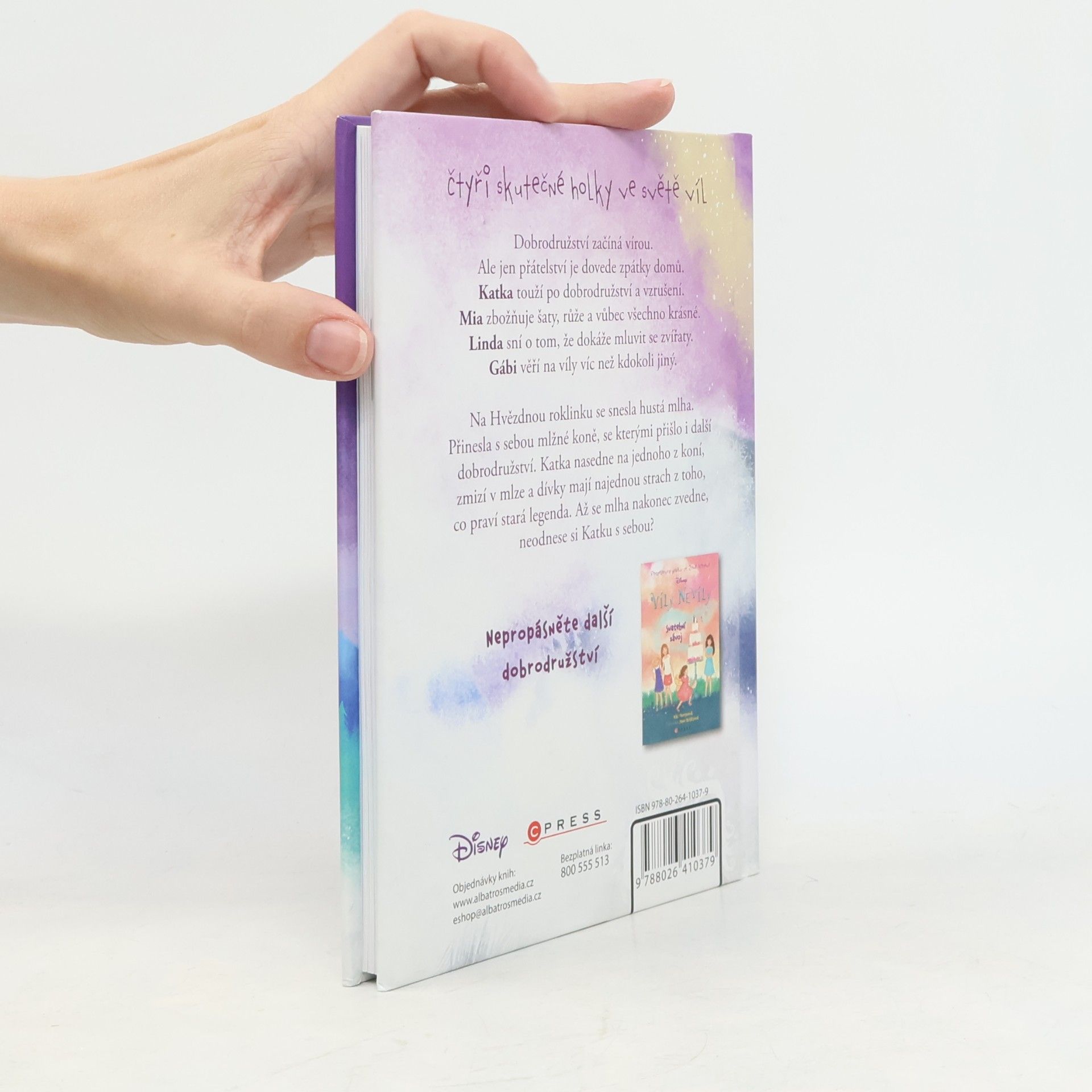 Kiki Thorpe Víly Nevíly : bestsellerové příběhy ze Země Nezemě. Legenda o mlžných koních