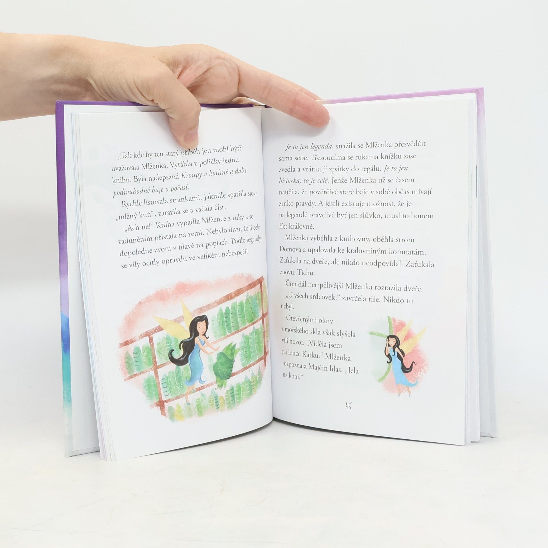 Kiki Thorpe Víly Nevíly : bestsellerové příběhy ze Země Nezemě. Legenda o mlžných koních