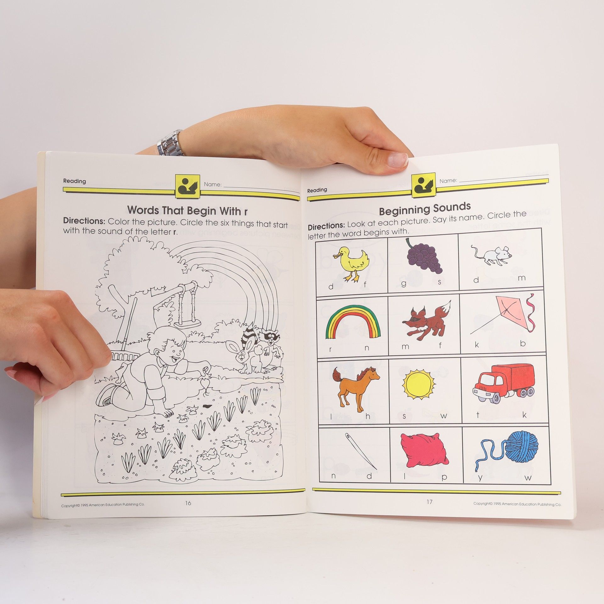 American Education Publishing Reading, Grade K