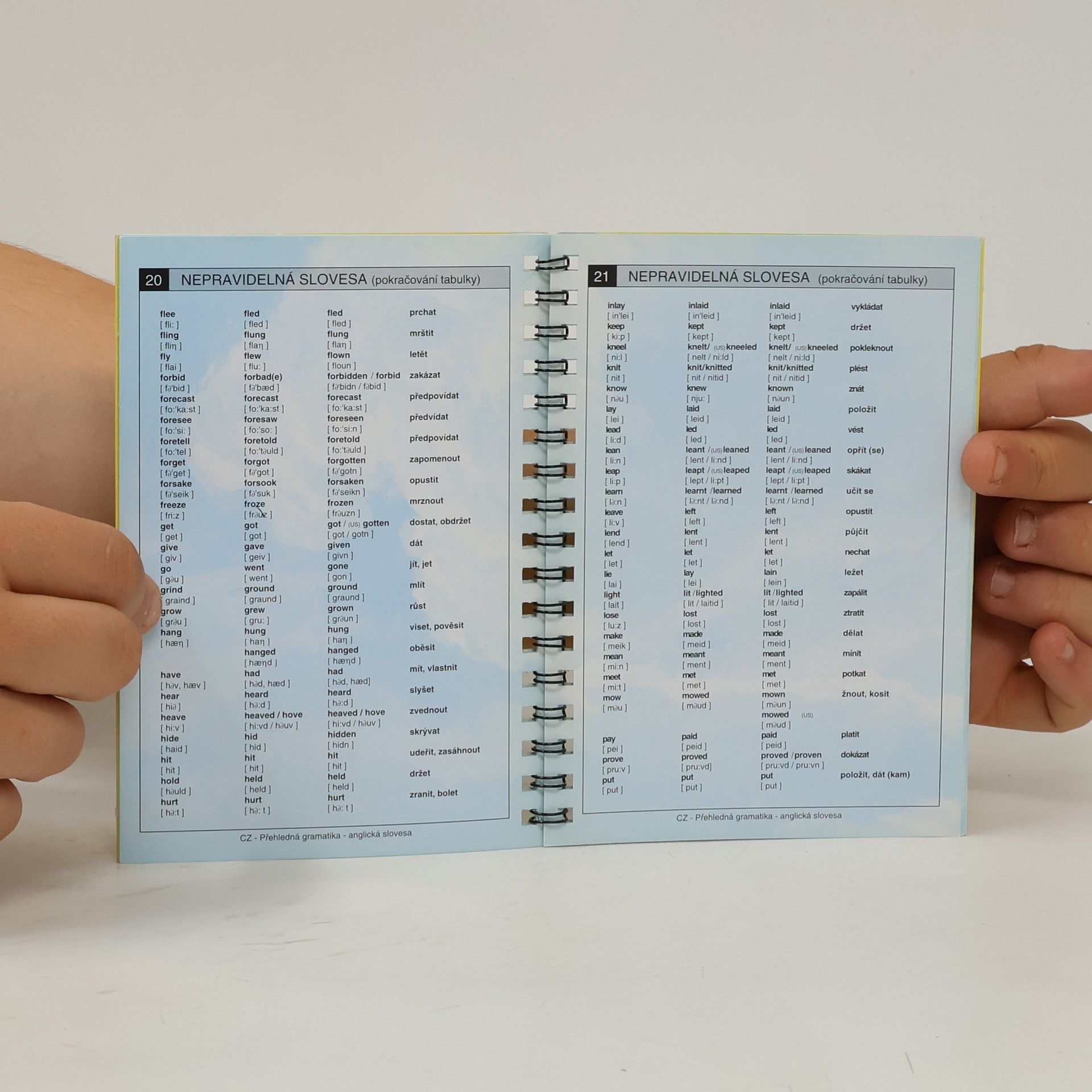 Autorenkollektiv Anglická slovesa : přehledná gramatika