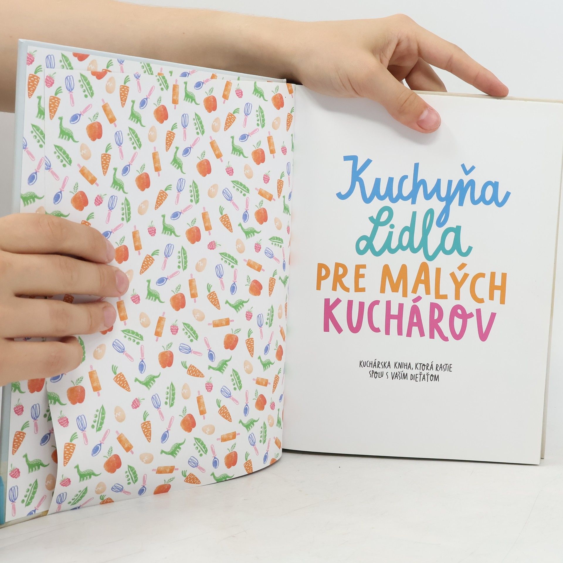 Kolektiv autorů Kuchyňa Lidla pre malých kuchárov