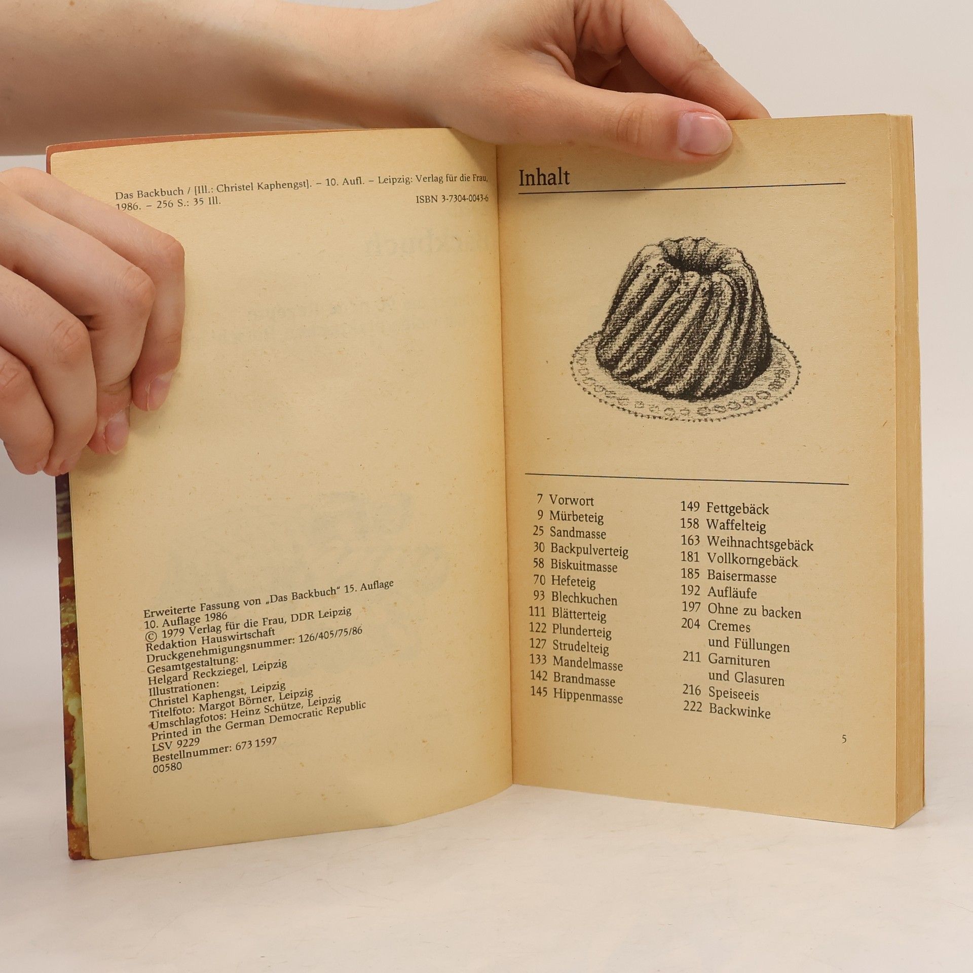 Various authors Das Backbuch
