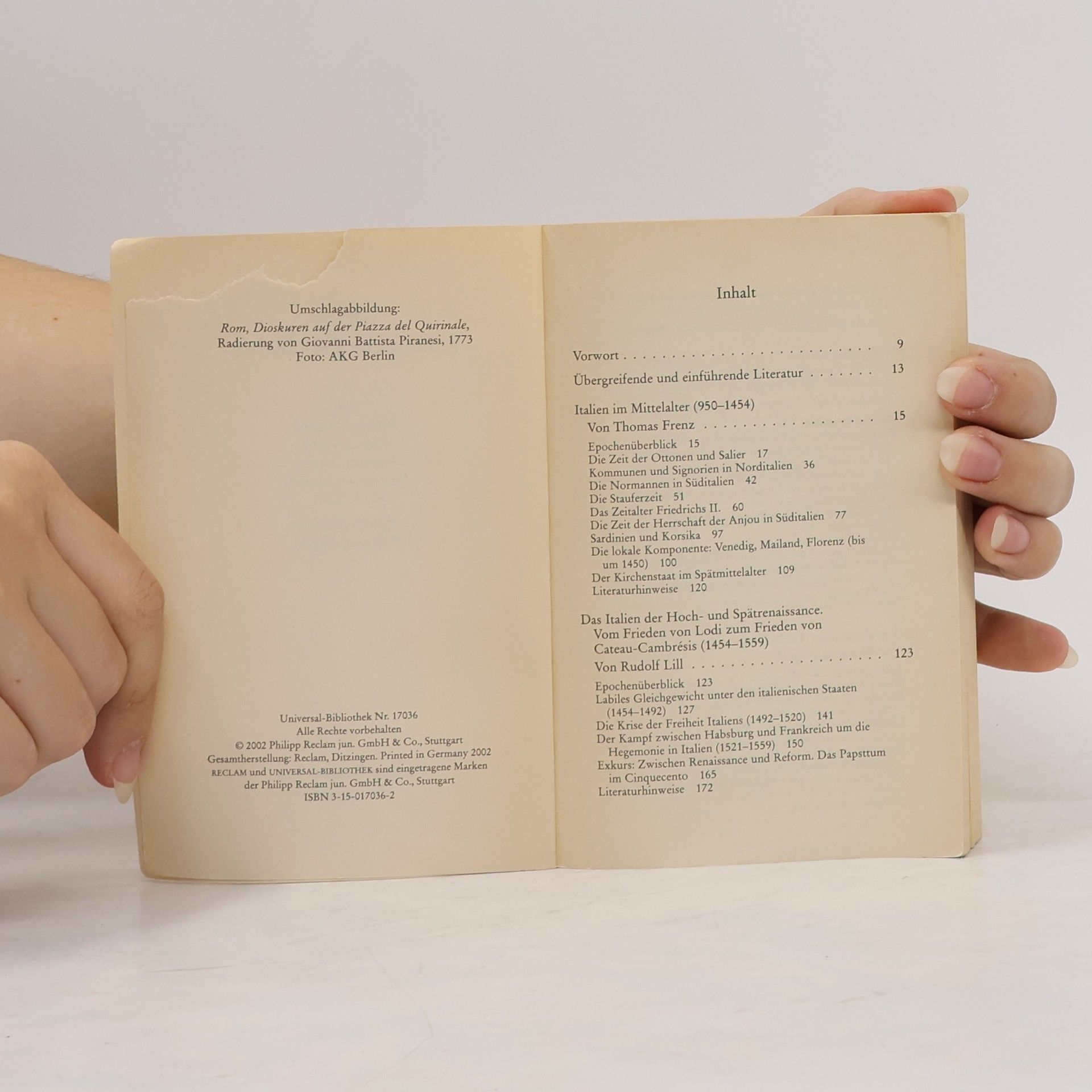 Wolfgang Altgeld Kleine italienische Geschichte