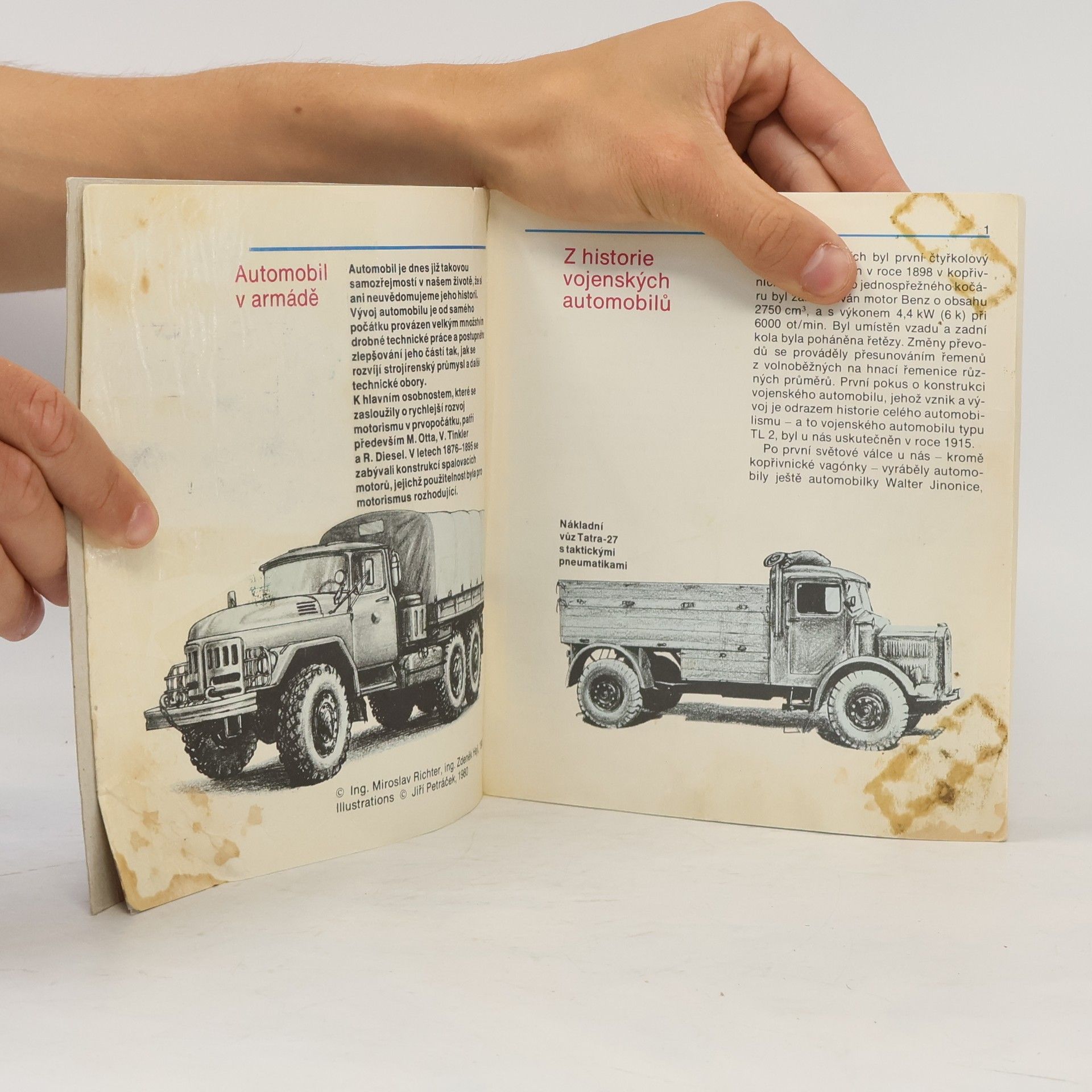 Miroslav Richter Automobil v armádě