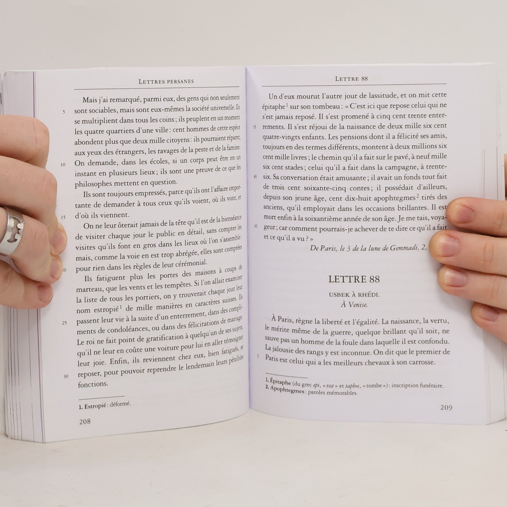 Montesquieu Classiques & Cie Lycée - 45: Lettres persanes