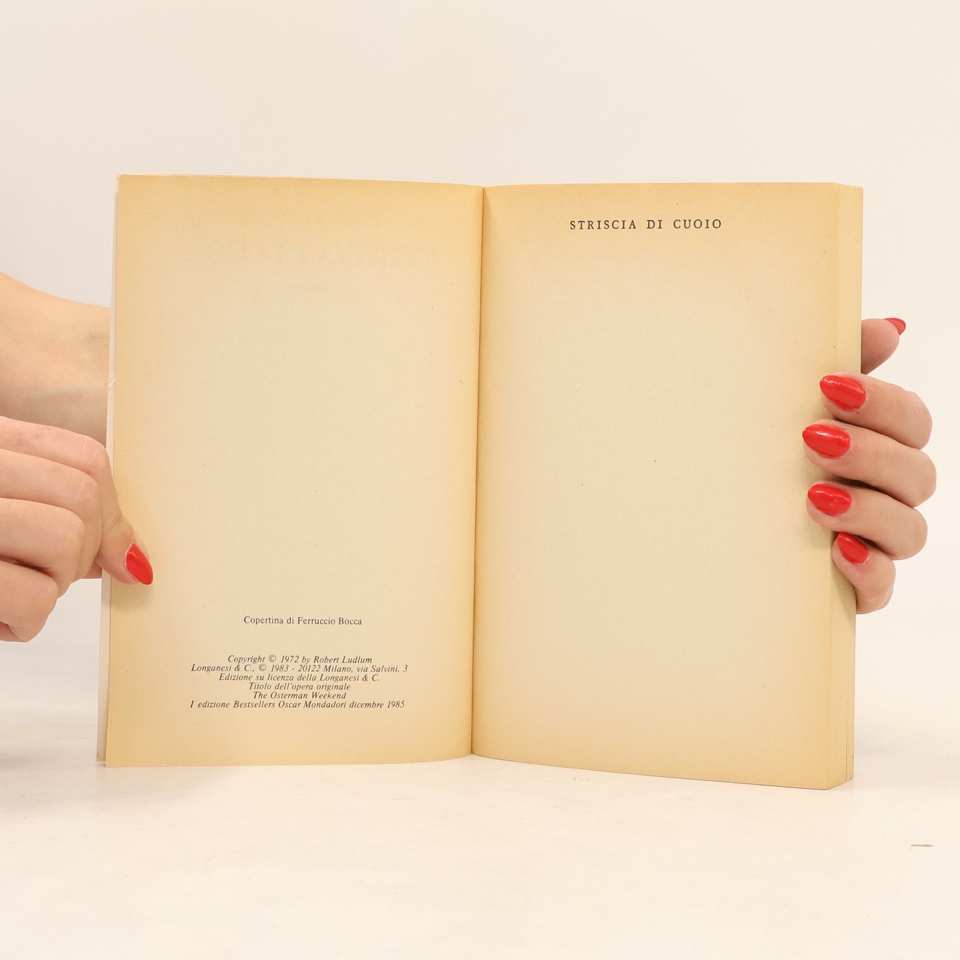 Robert Ludlum Striscia di cuoio