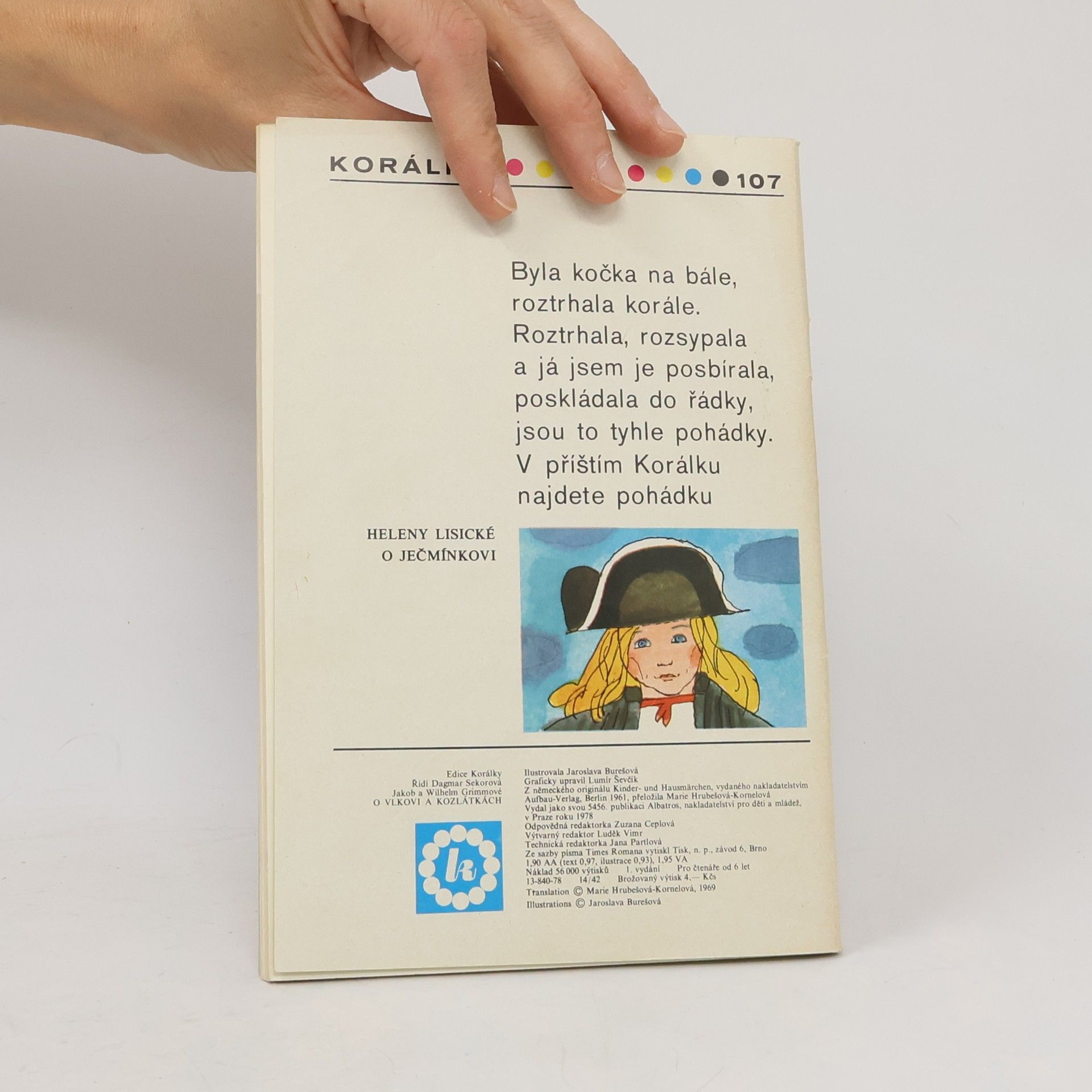 Jacob Grimm O vlkovi a kozlátkách