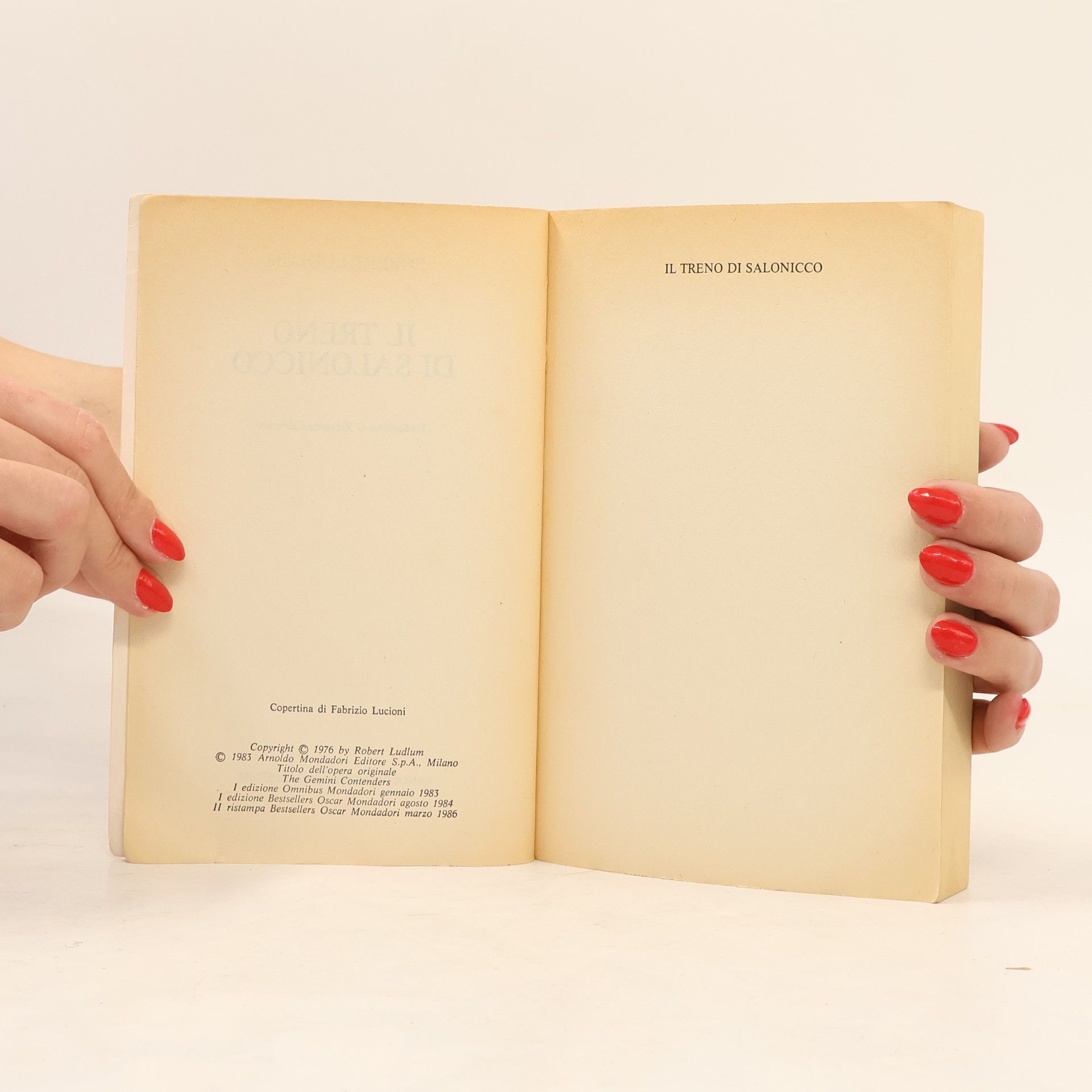 Robert Ludlum Il treno di Salonicco