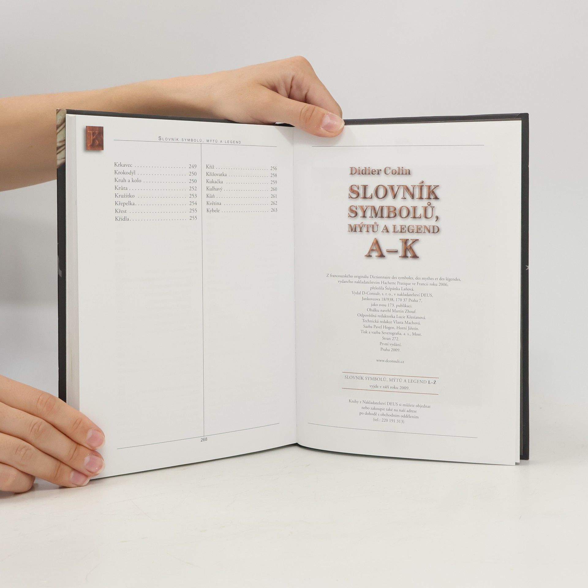 Didier Colin Slovník symbolů, mýtů a legend A-K