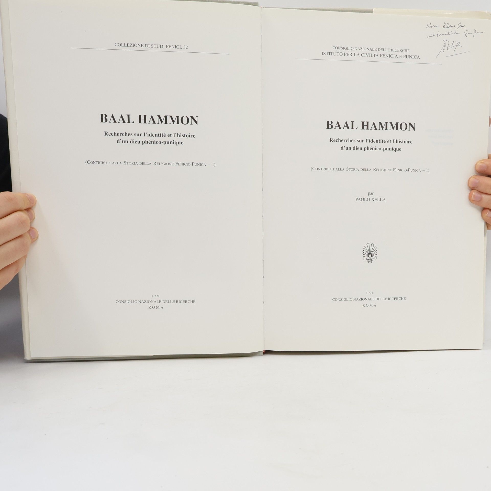 Paolo Xella Baal Hammon